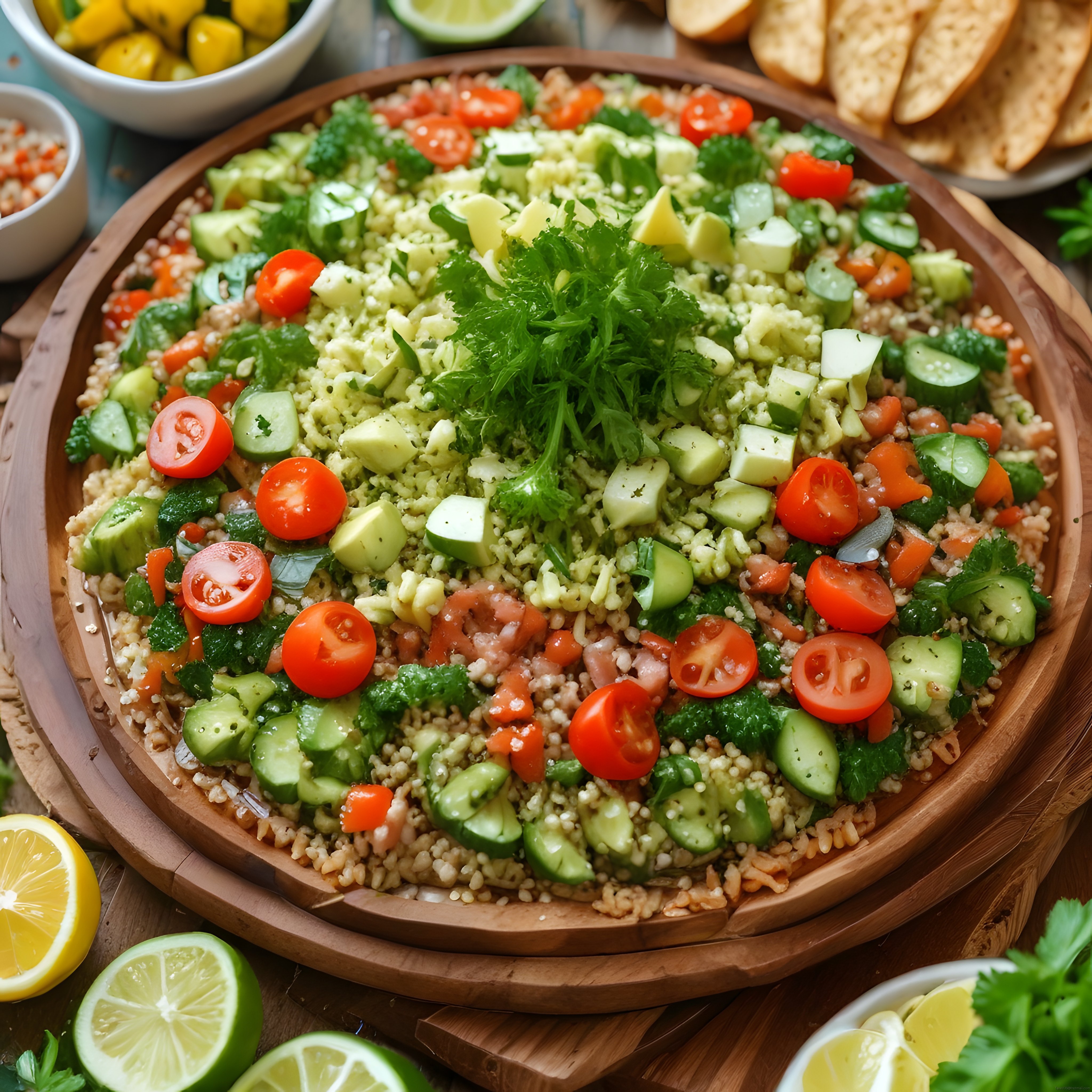 Taze Avokadolu Bulgur Salatası Tarifi: Sağlıklı ve Lezzetli Akdeniz Mutfağı
