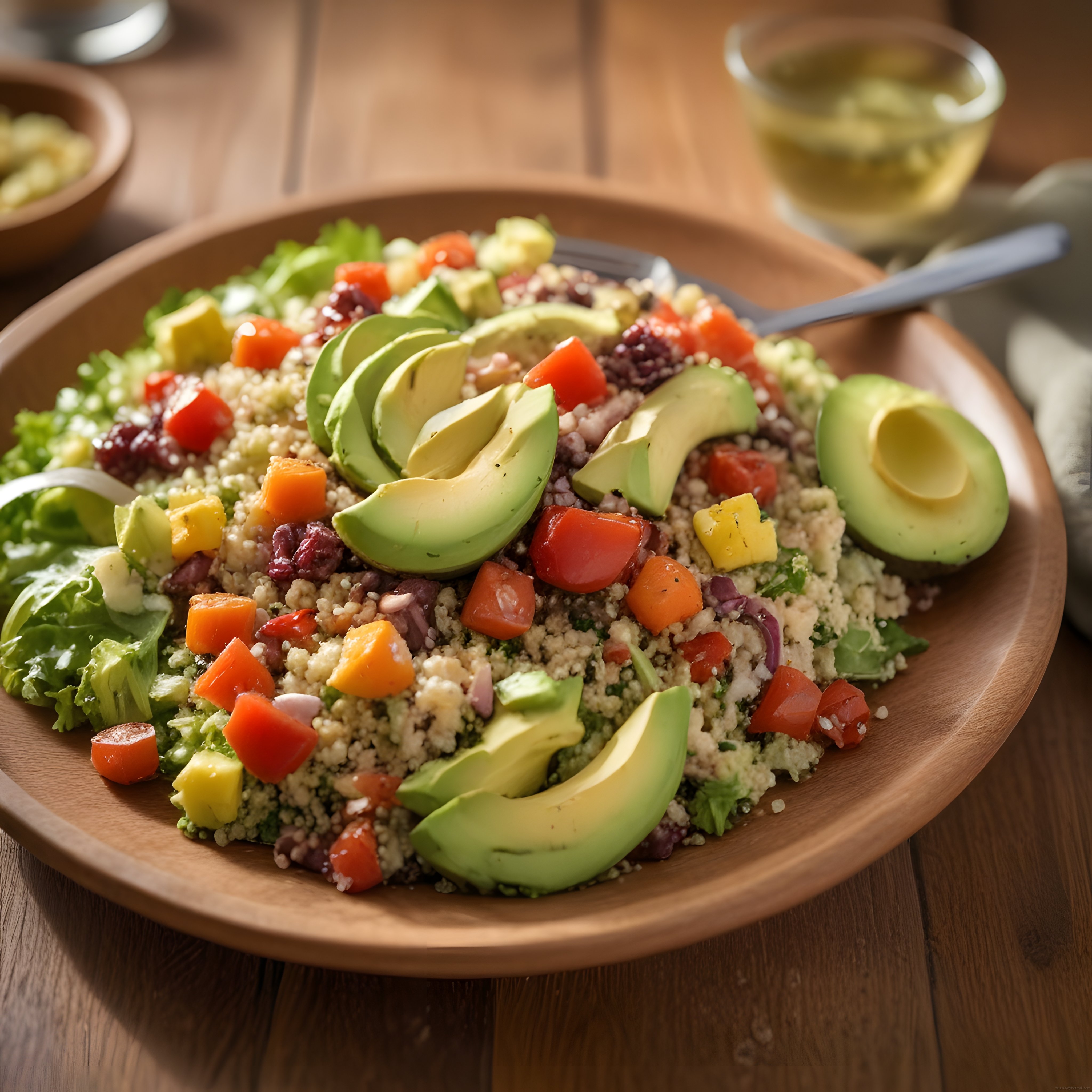Taze Avokadolu Kinoa Salatası: Sağlıklı ve Lezzetli Vegan Bowl Tarifi