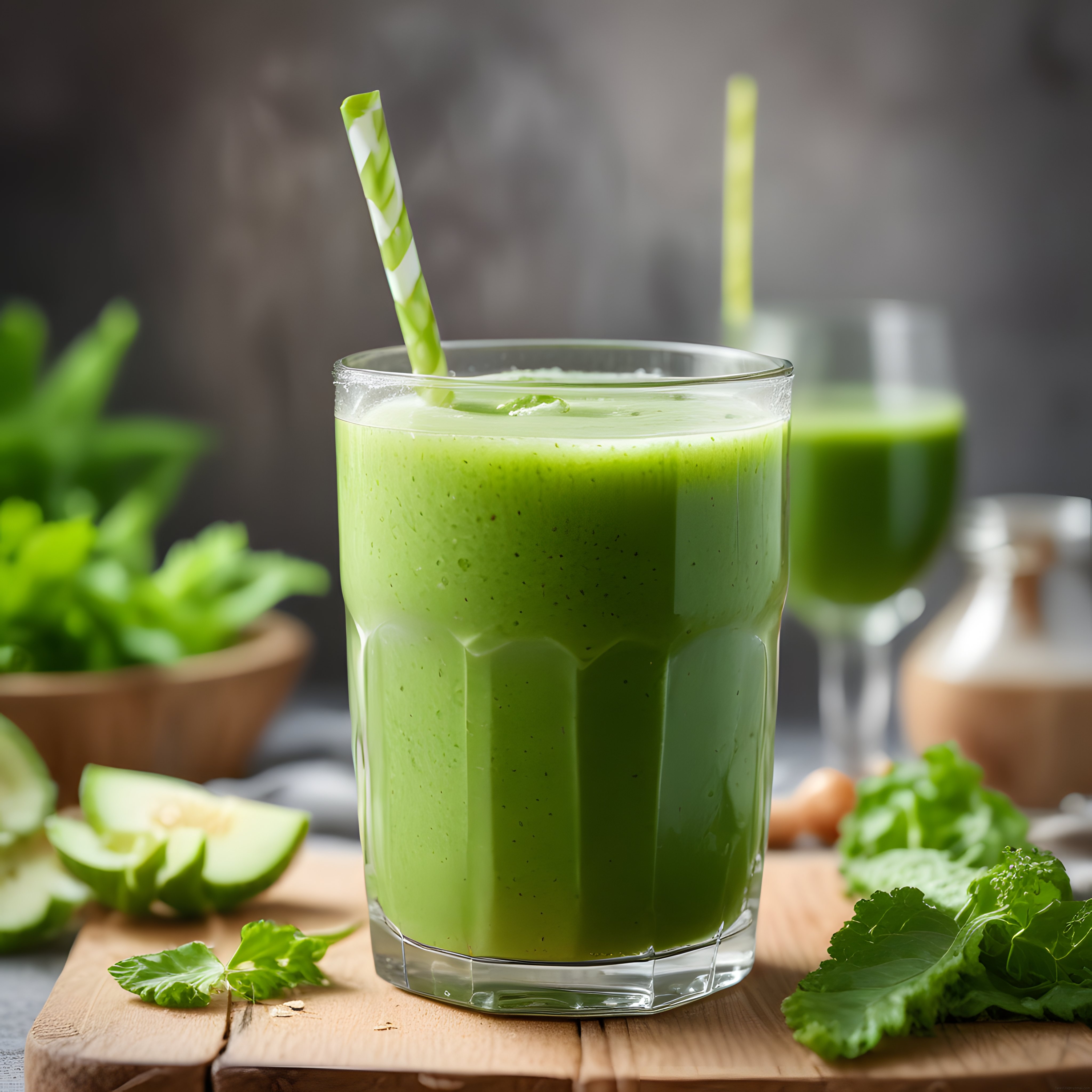 Taze Avokadolu Yeşil Detoks Smoothie ile Enerjik Güne Başlangıç