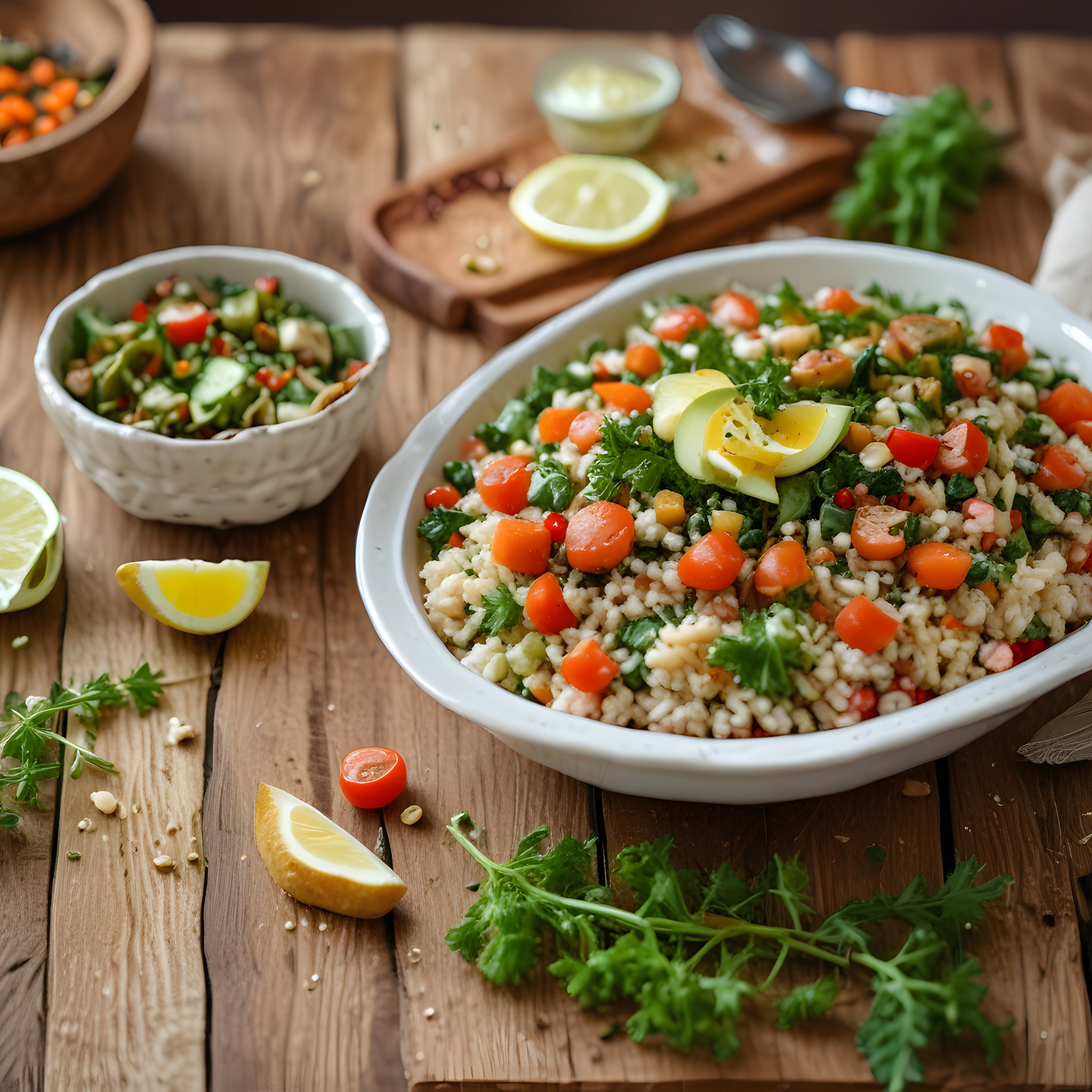 Taze Baharatlı Bulgur Salatası: Sağlıklı Akşam Yemeği İçin Nefis ve Pratik Tarif