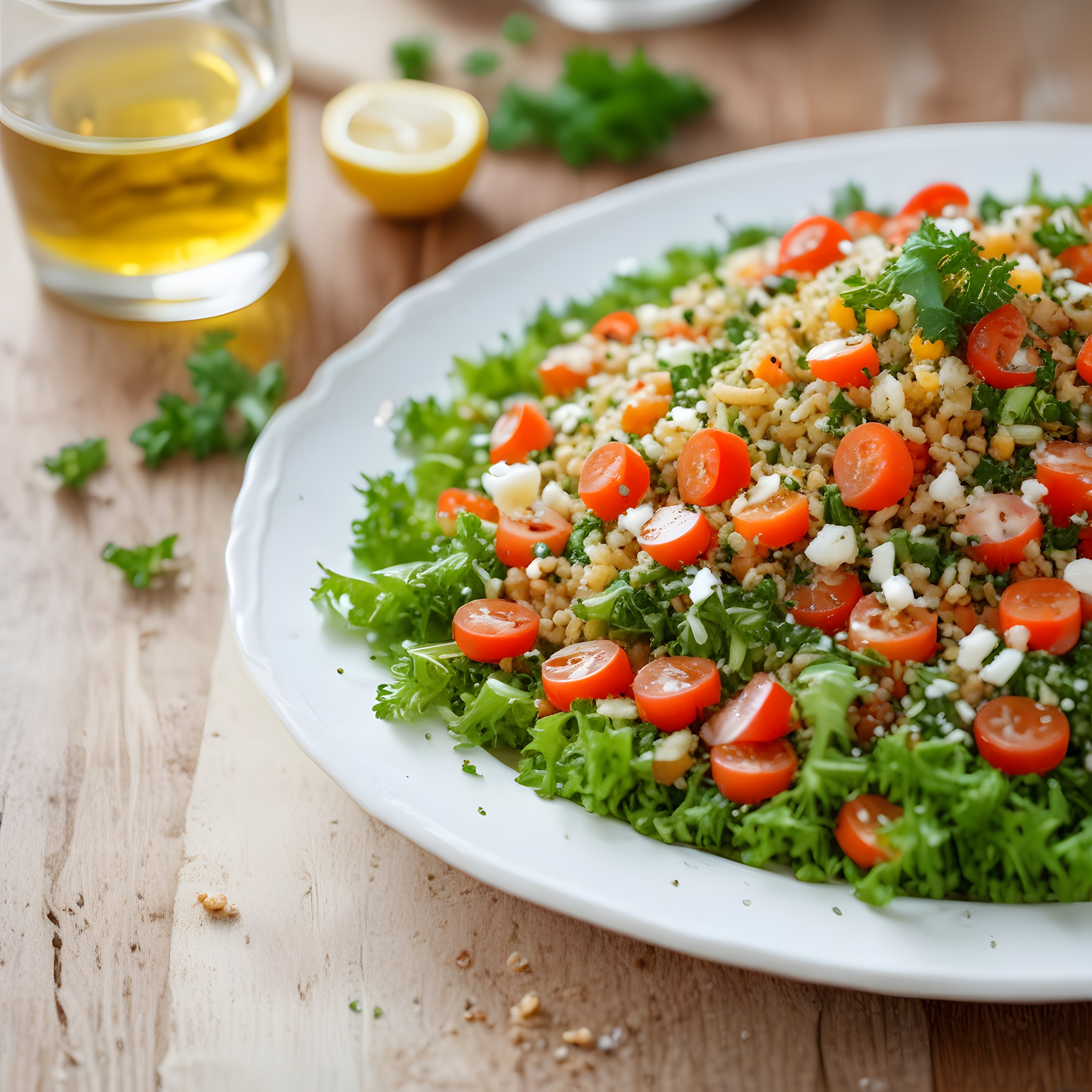 Taze Domatesli Bulgur Salatası: Akdeniz Mutfağından Sağlıklı ve Pratik Tarif