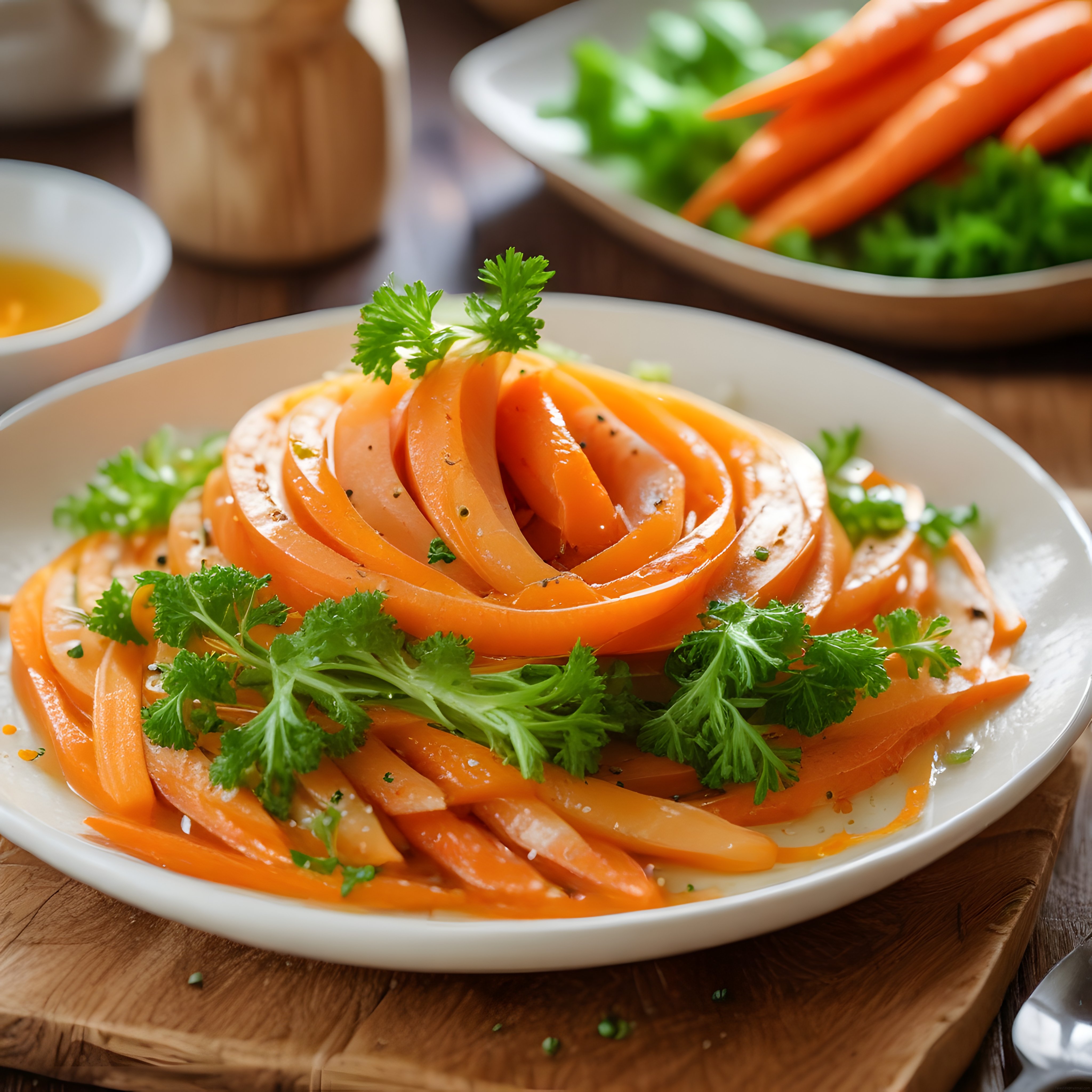 Taze havuç salatası: Maydanozla süslenmiş pratik ve sağlıklı meze tarifi