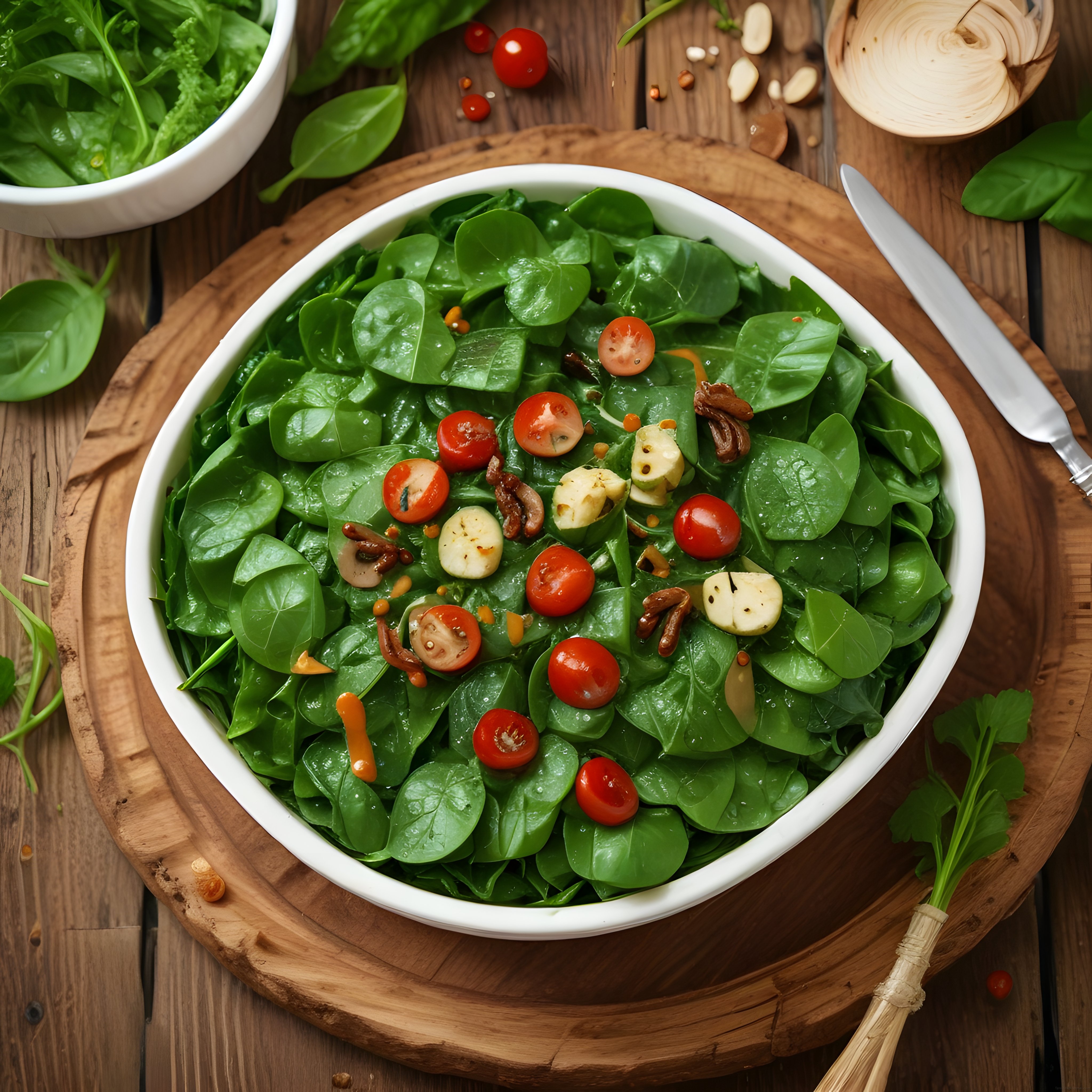 Taze Ispanak Salatası Tarifi: Sağlıklı Kahvaltılık ve Fit Lezzet