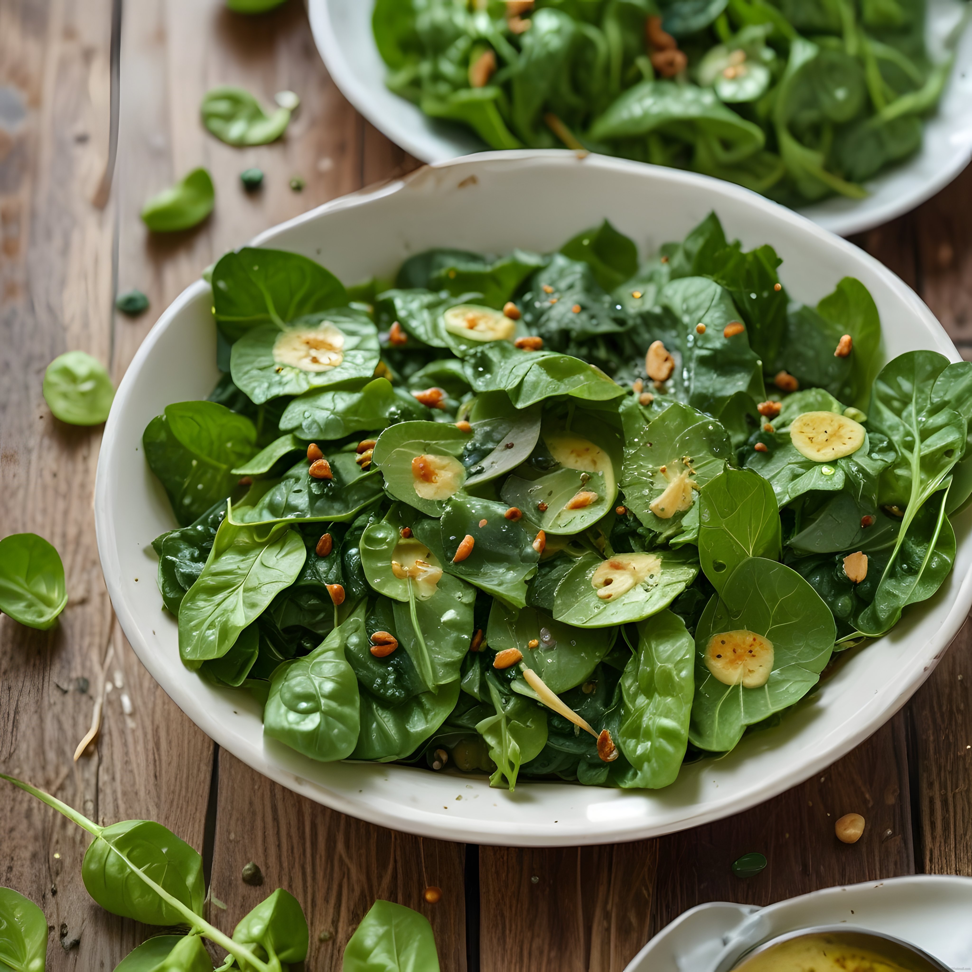 Taze Ispanak Salatası Tarifi: Sağlıklı ve Lezzetli Yeşil Salata