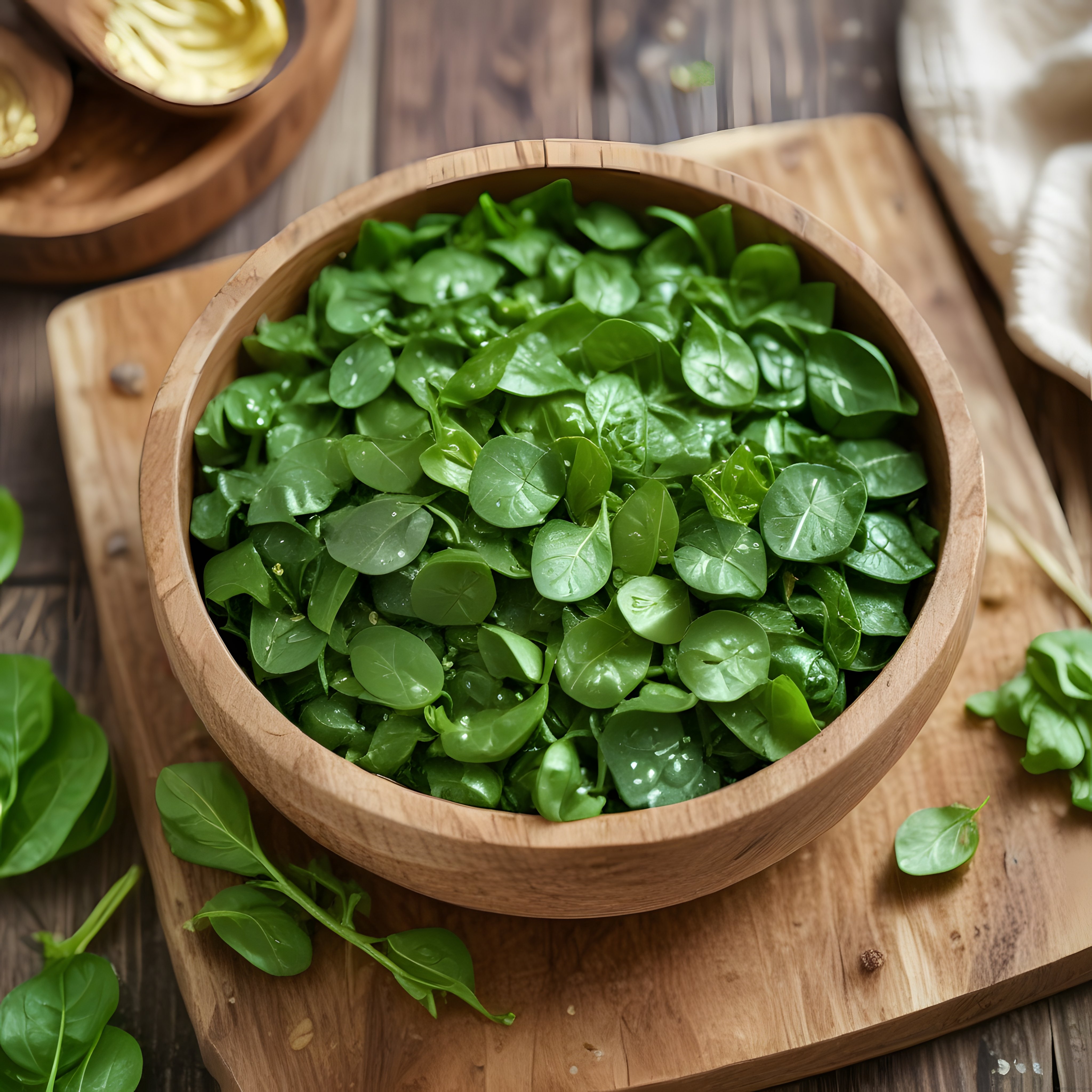 Taze Ispanak Yaprakları ile Sağlıklı Beslenme ve Doğal Salata Tarifleri
