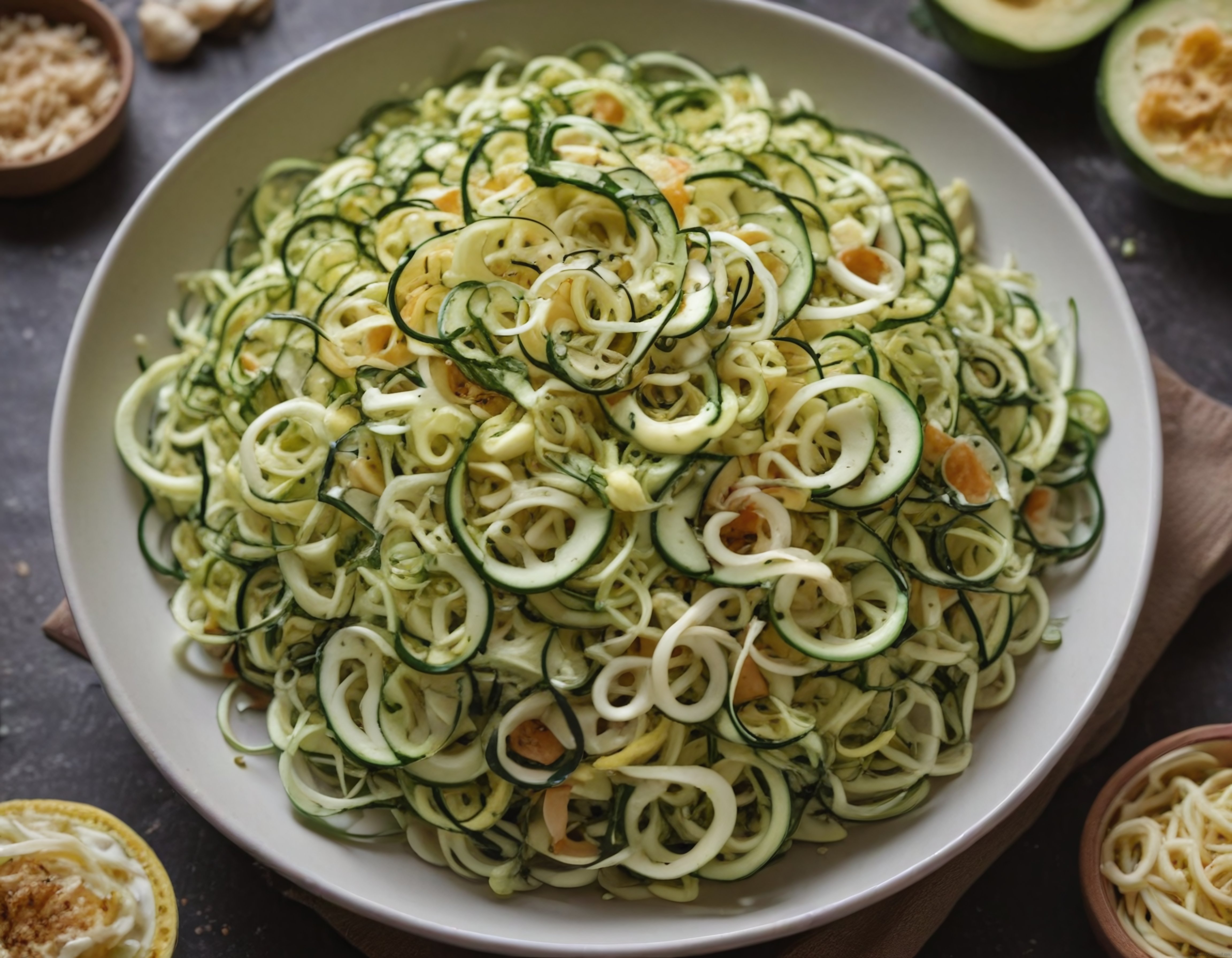 Taze Kabak Spagetti Tarifi: Avokado ve Limonlu Sağlıklı Makarna Alternatifi