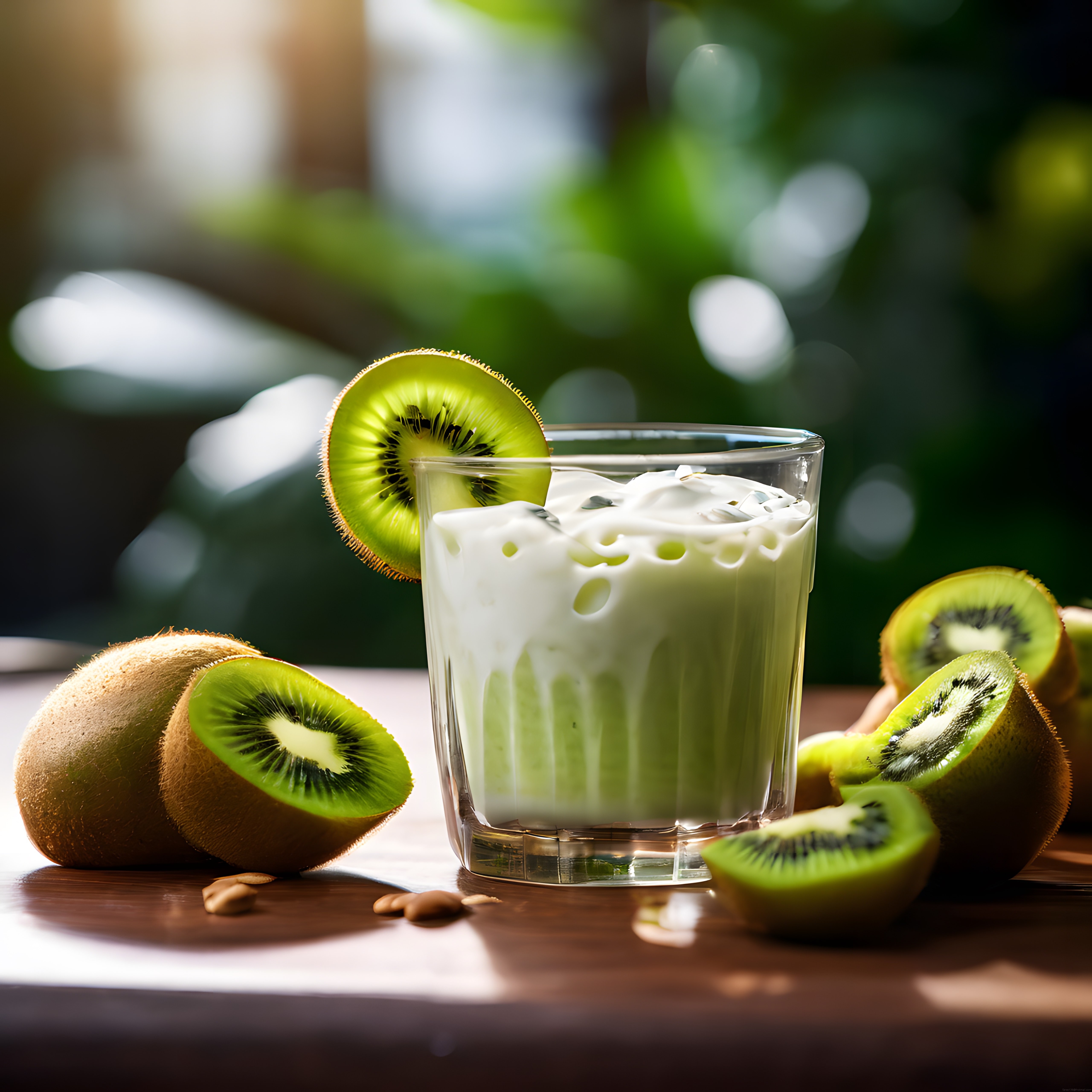 Taze Kivili Smoothie: Doğal Yeşil İçecek Tarifi ve Sunum Önerisi