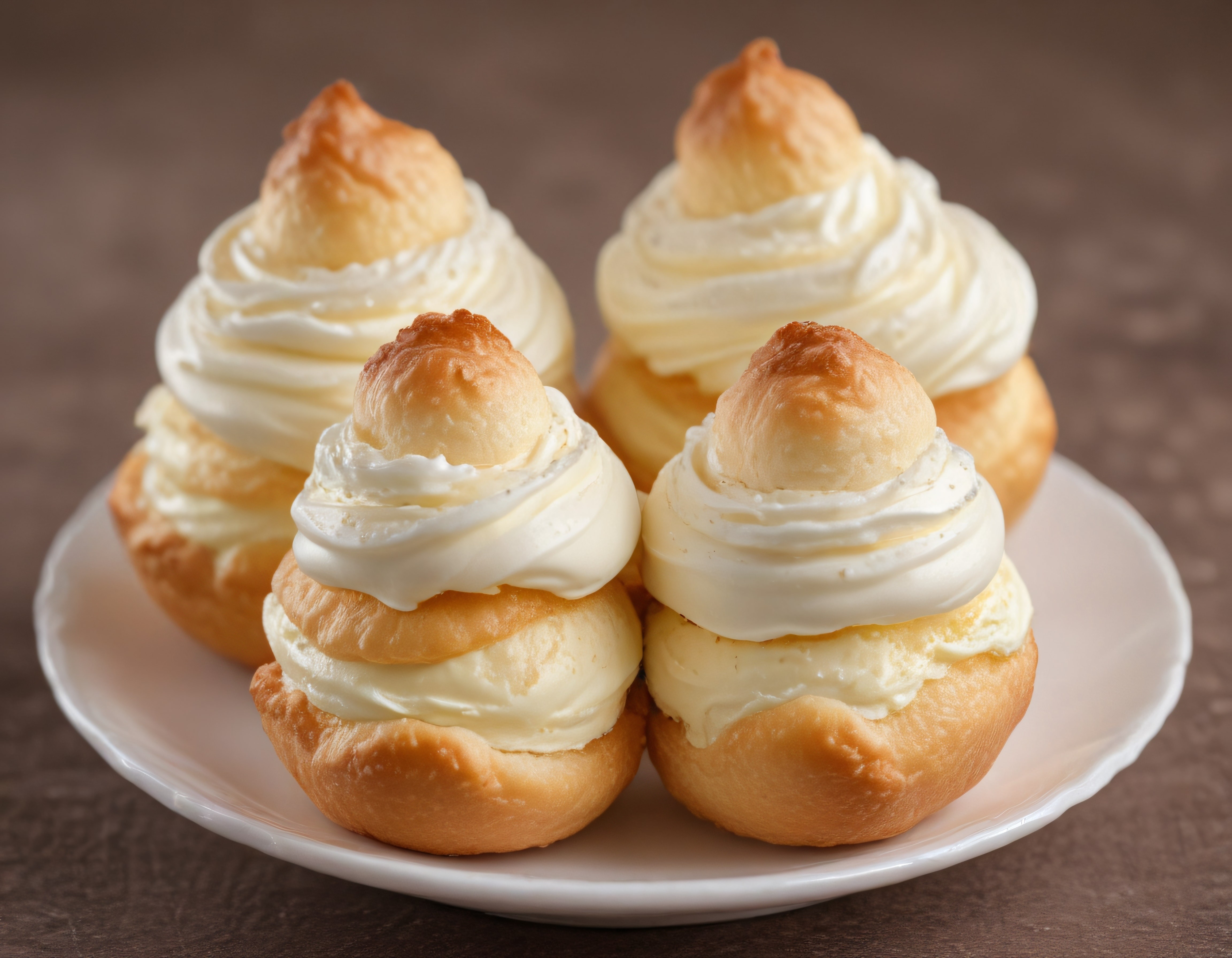 Taze Kremalı Profiterol: Ev Yapımı Fransız Lezzeti ve Sunum Önerileri