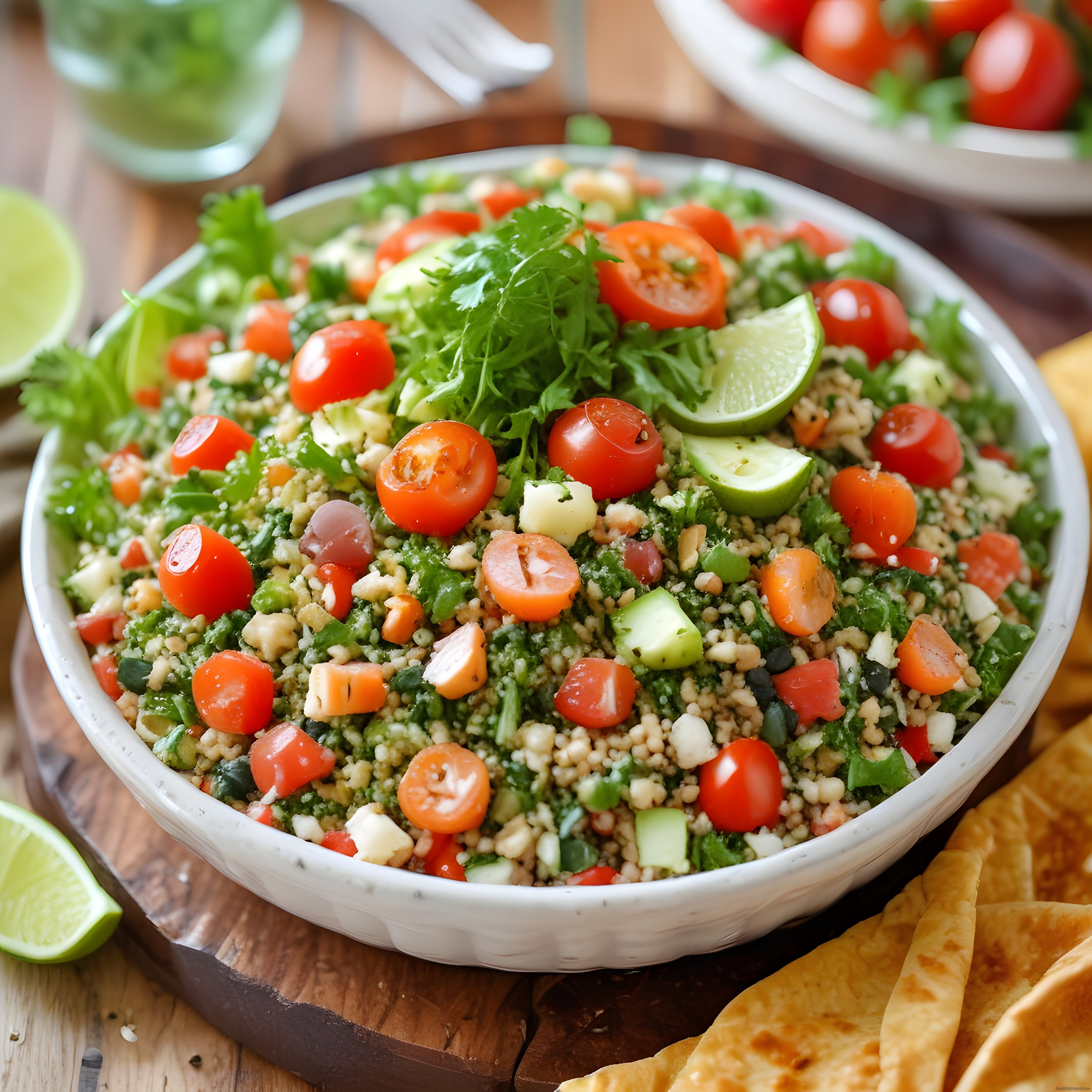 Taze Kuskus Salatası: Domates, Avokado ve Peynirli Sağlıklı Tarif