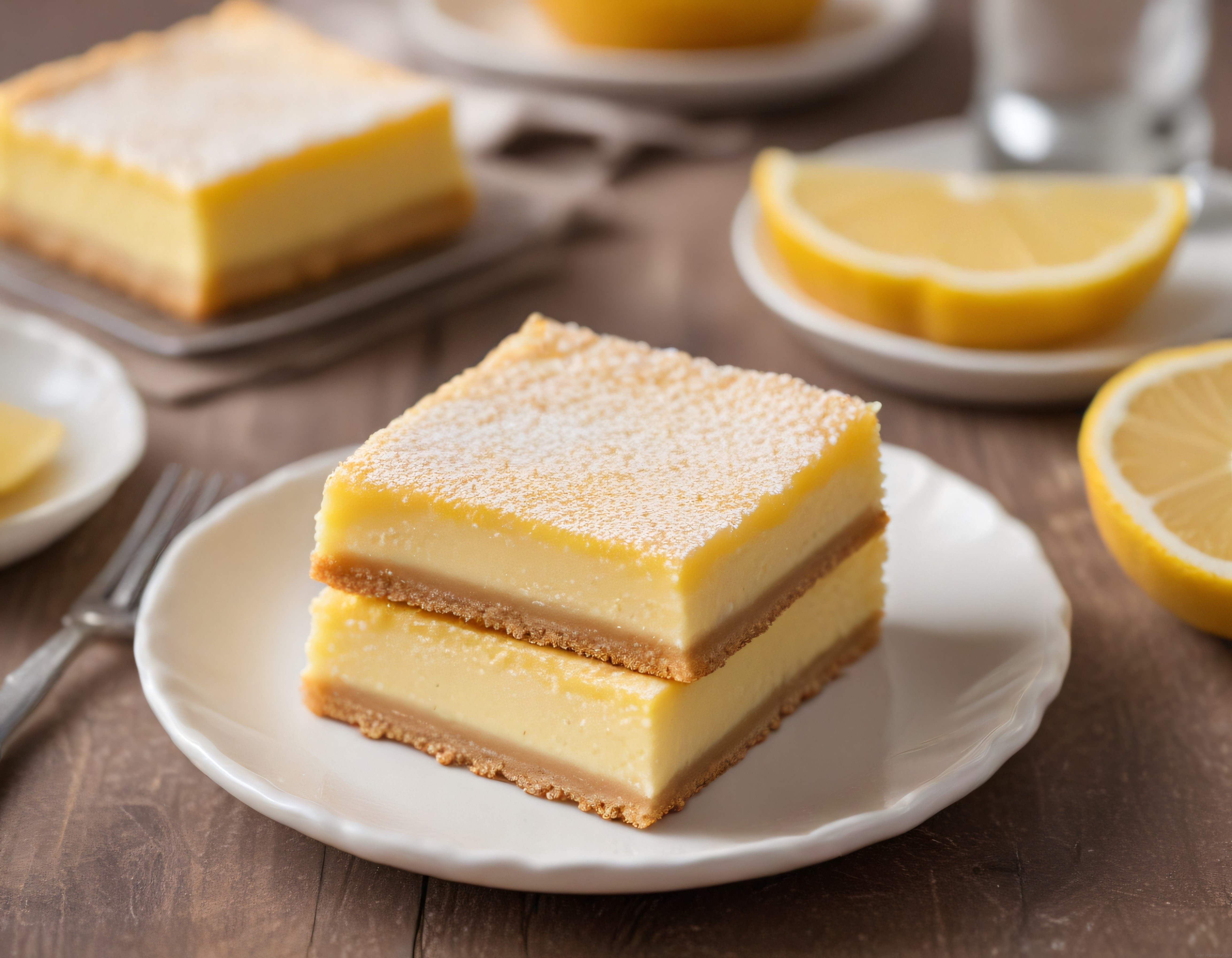 Taze Limonlu Cheesecake Dilimleri: Ev Yapımı Kremsi Tatlı ve Sunum Fikirleri