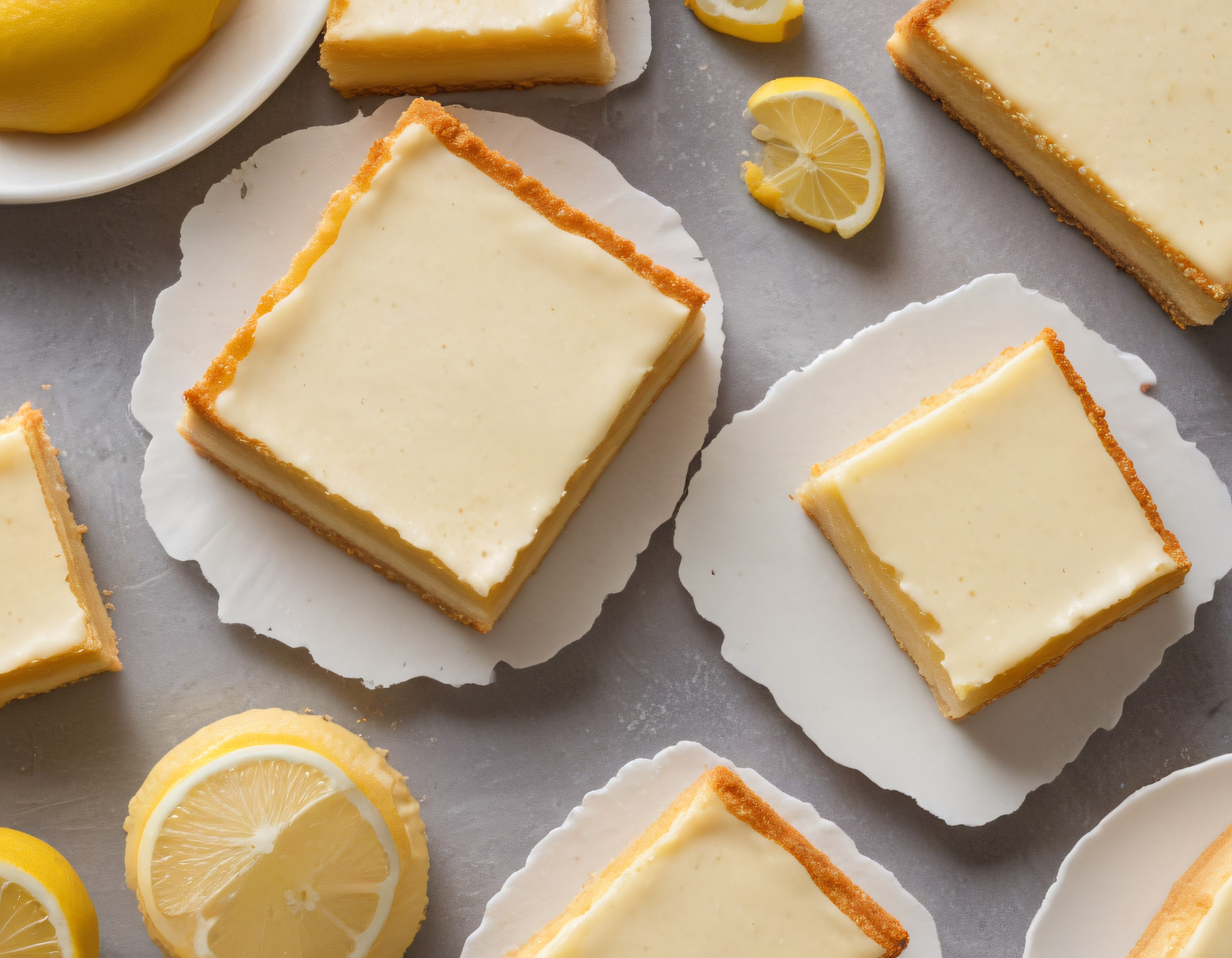 Taze Limonlu Kare Tatlı: Ev Yapımı Limon Bar Tarifi ve Sunum Önerileri