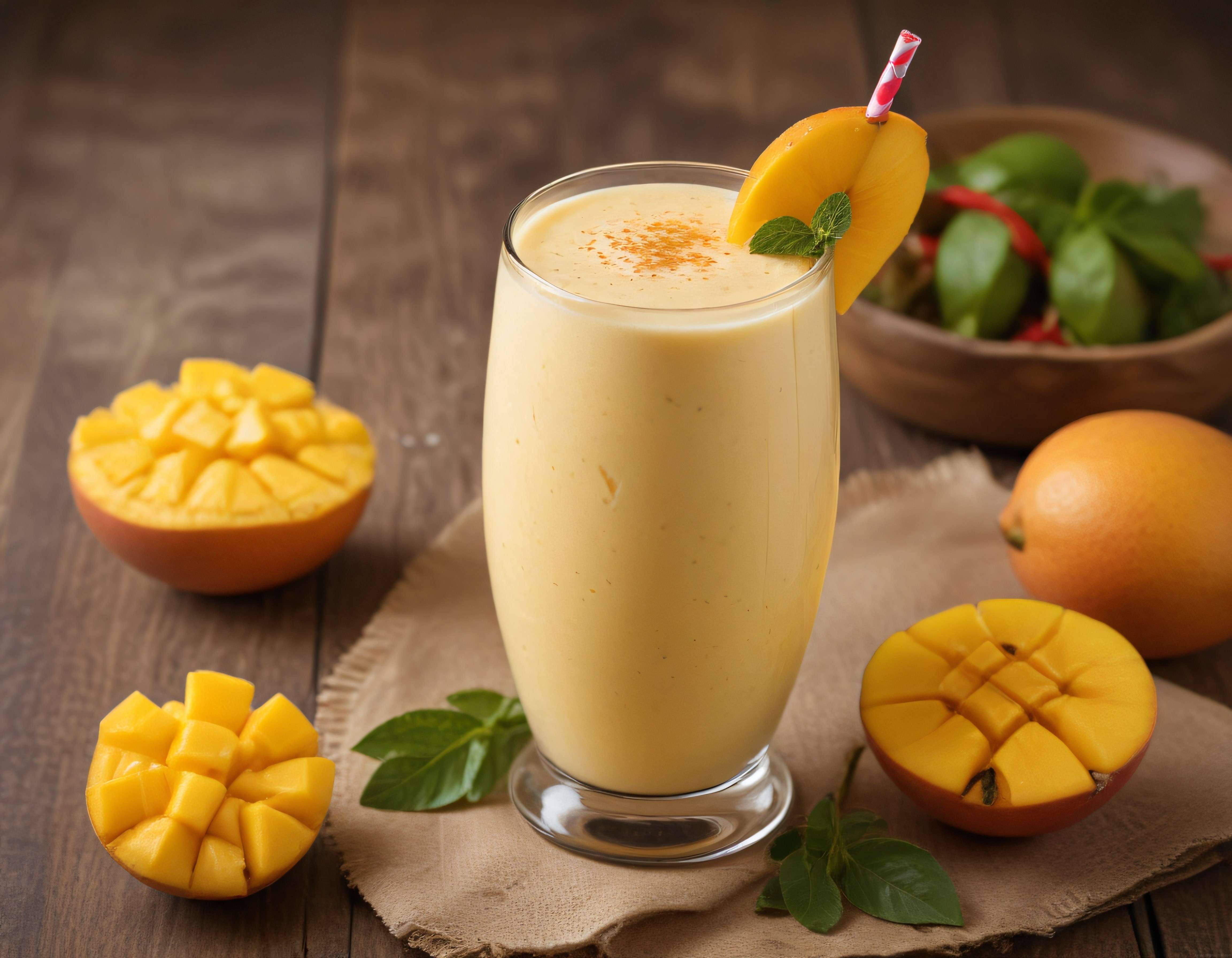 Taze Mango Smoothie: Doğal Meyve Suyu ve Sağlıklı İçecek Tarifi