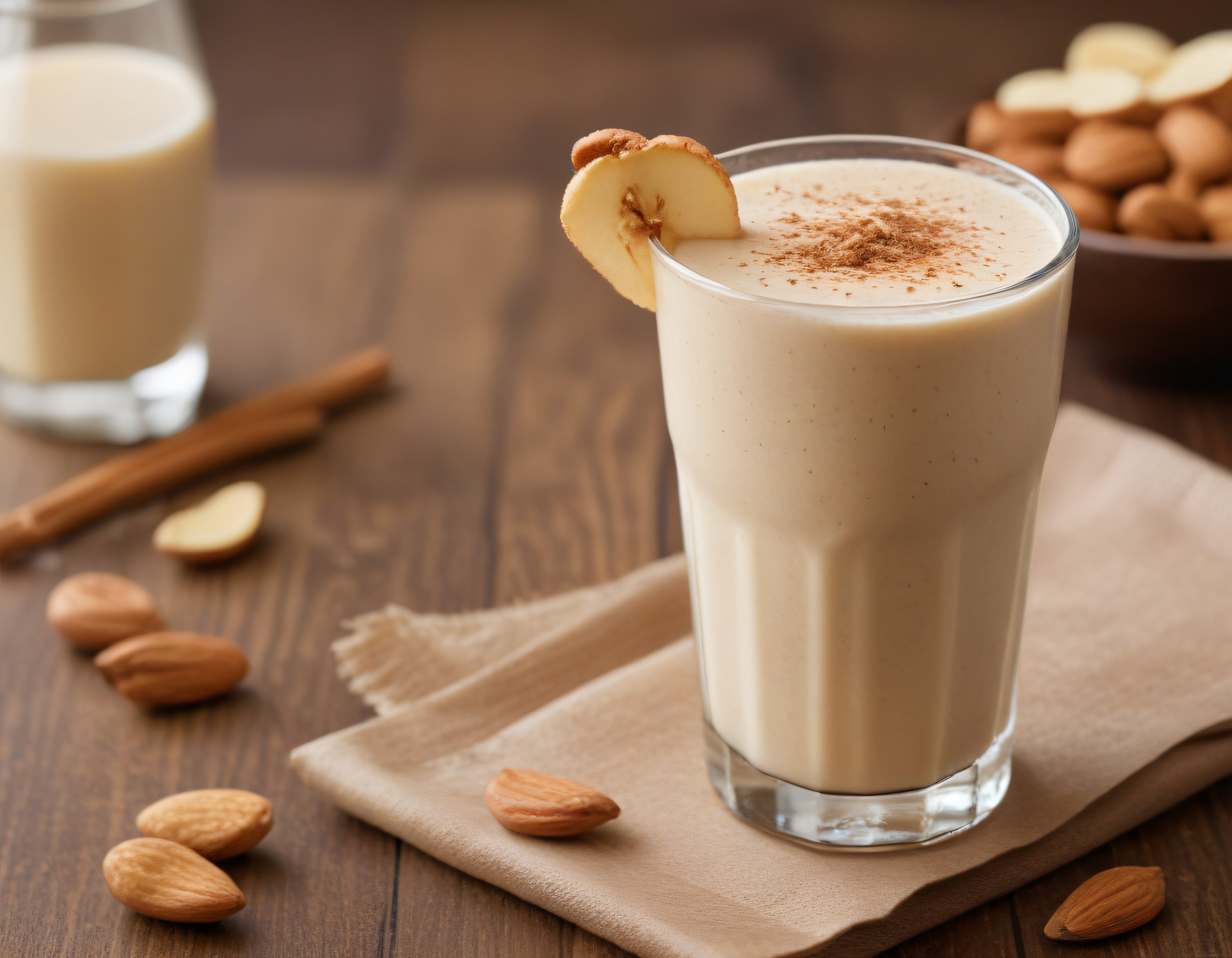 Taze Muz ve Badem Sütü Smoothie Tarifi: Sağlıklı ve Lezzetli Kahvaltı İçeceği