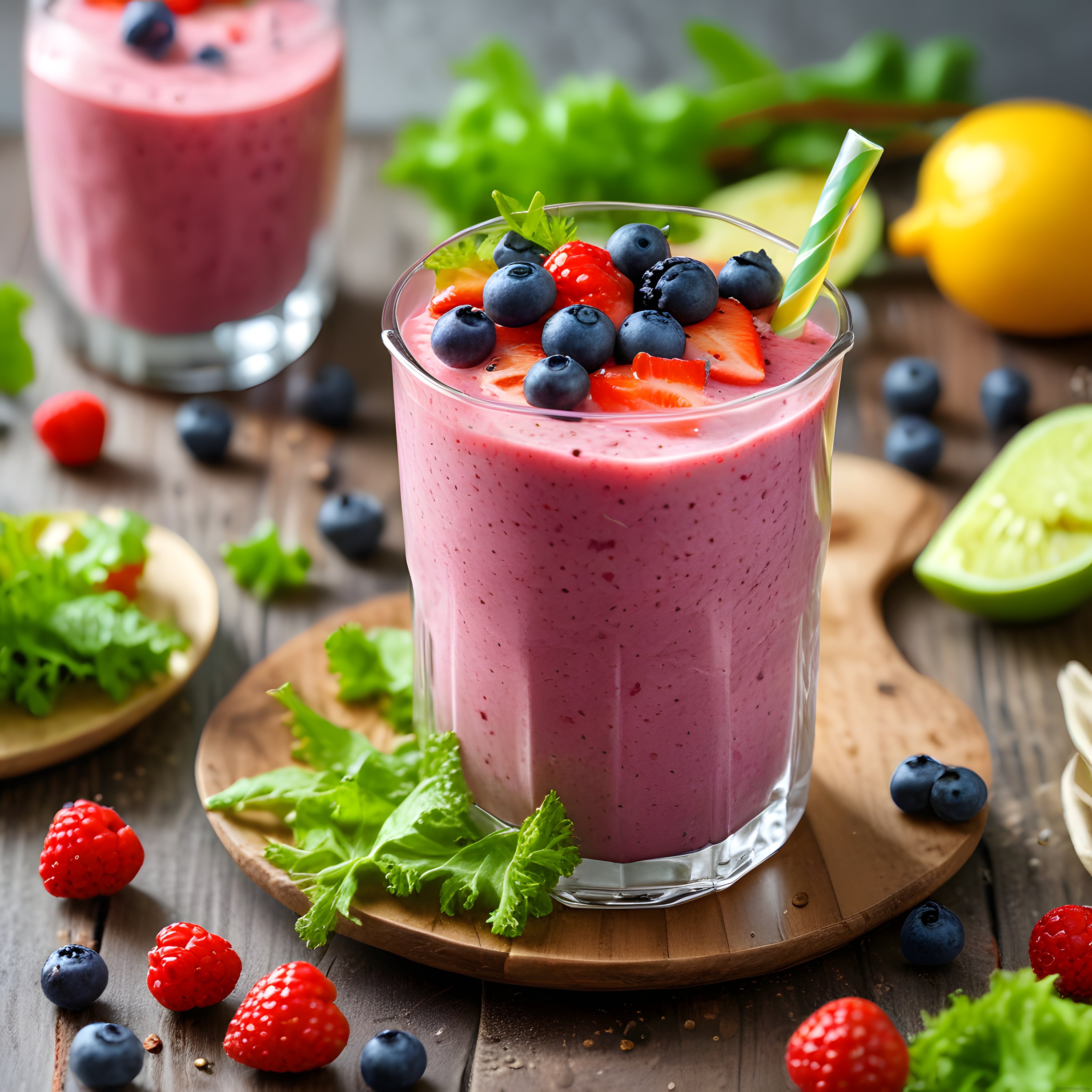 Taze Orman Meyveli Smoothie: Sağlıklı ve Lezzetli Doğal İçecek Tarifi