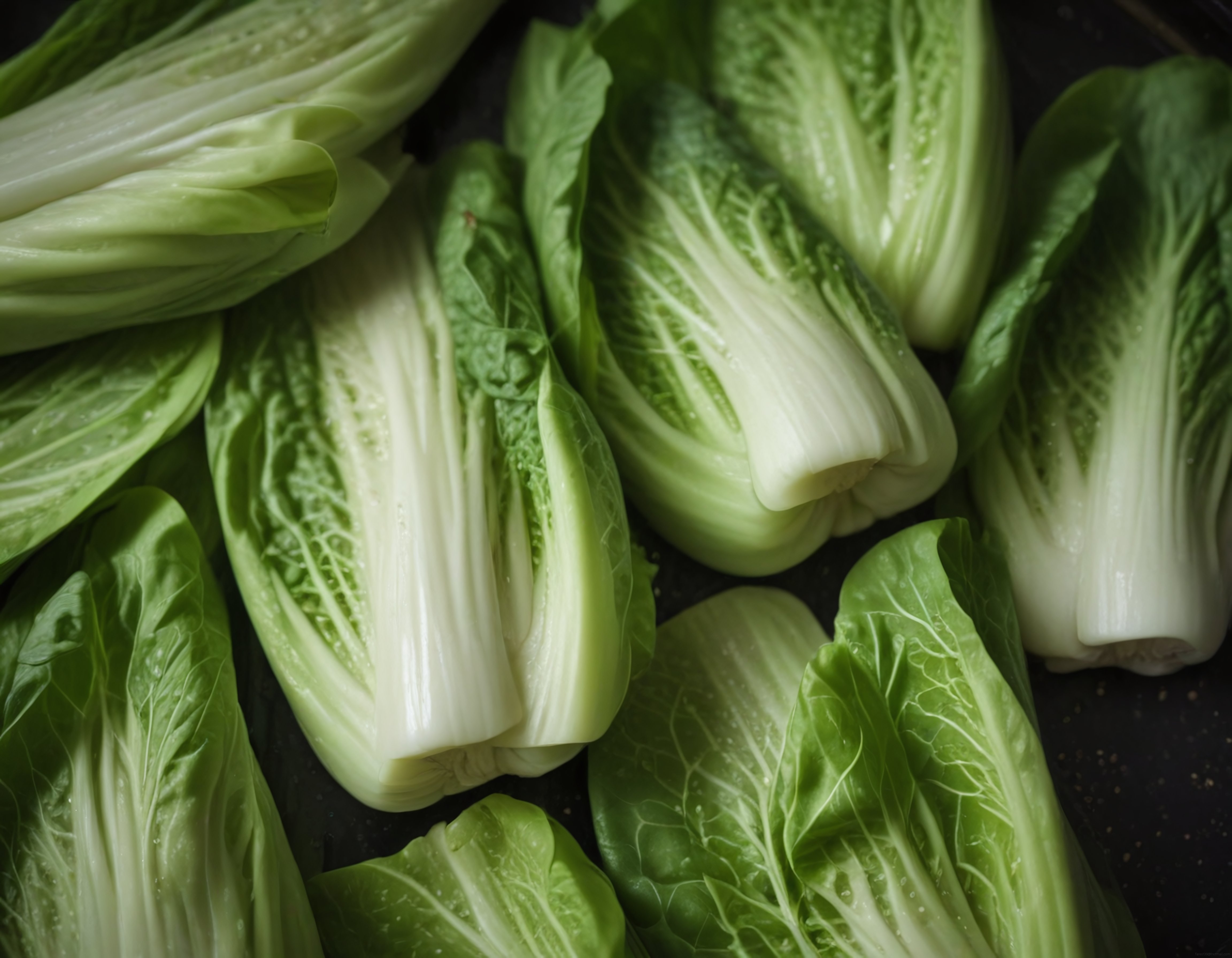 Taze Pak Choi Lahanası: Sağlıklı Yemek Tarifleri İçin Organik Yeşil Sebzeler
