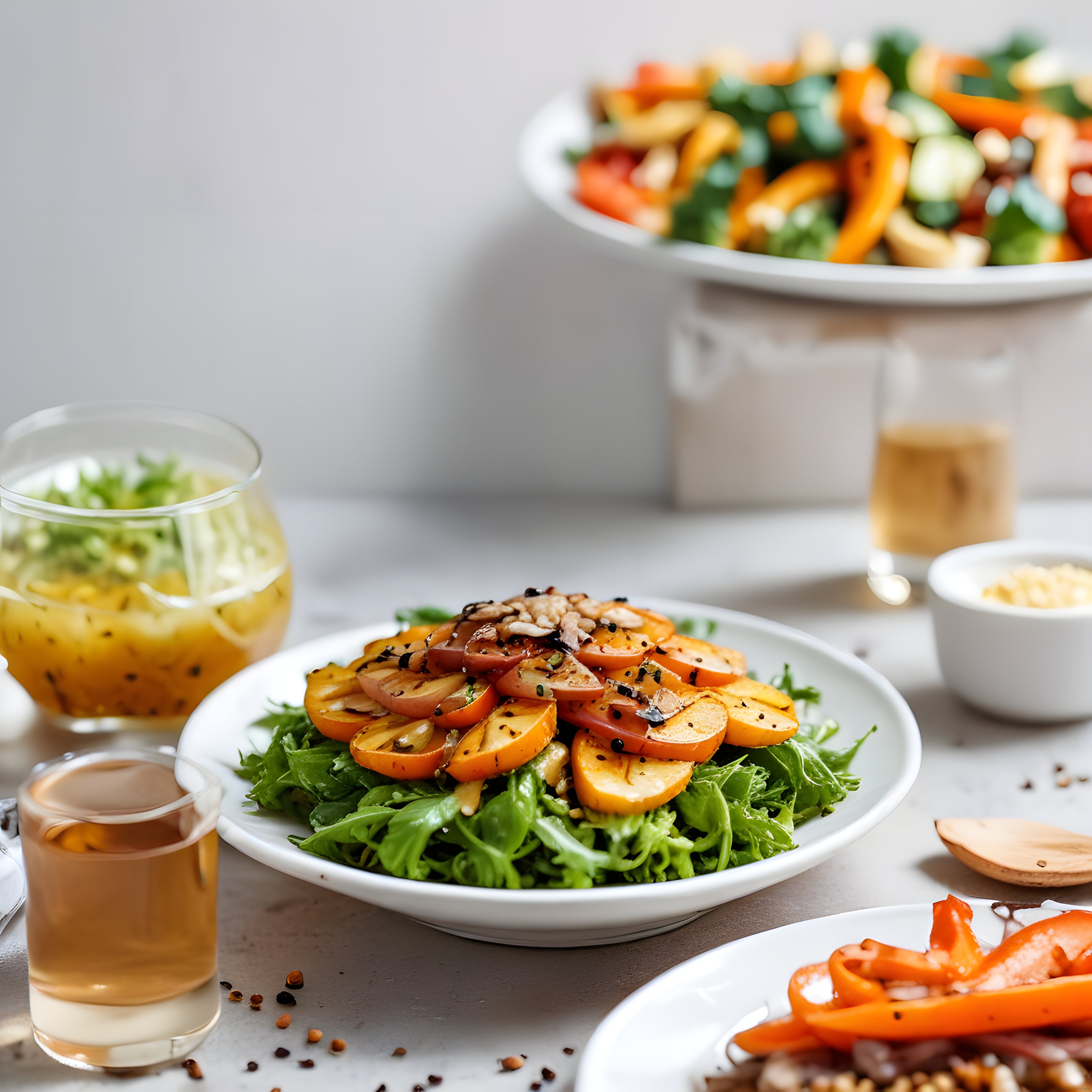 Taze Roka ve Domates Salatası: Sağlıklı ve Lezzetli Sunum İpuçları