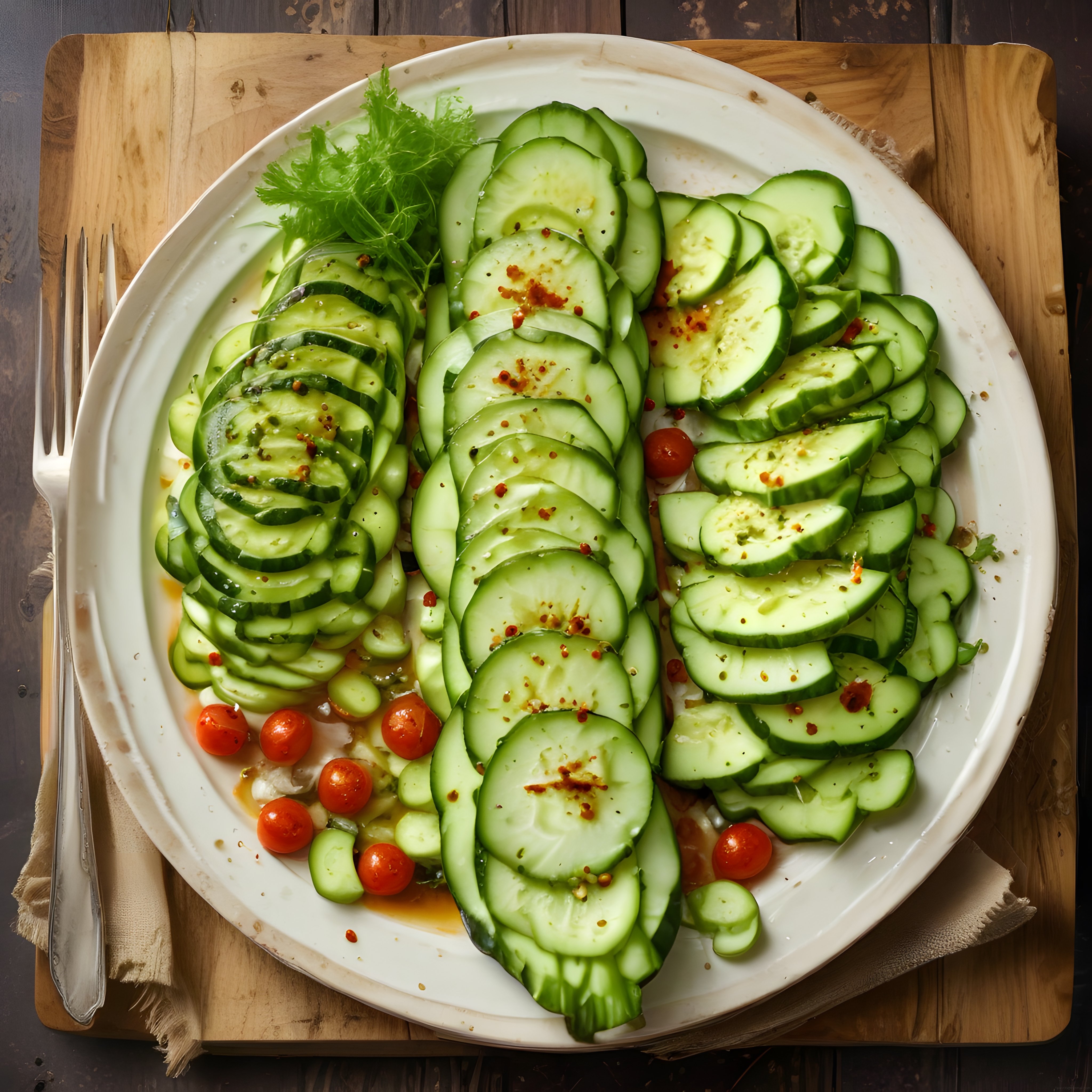 Taze Salatalık ve Domates Salatası: Sağlıklı ve Lezzetli Tarif