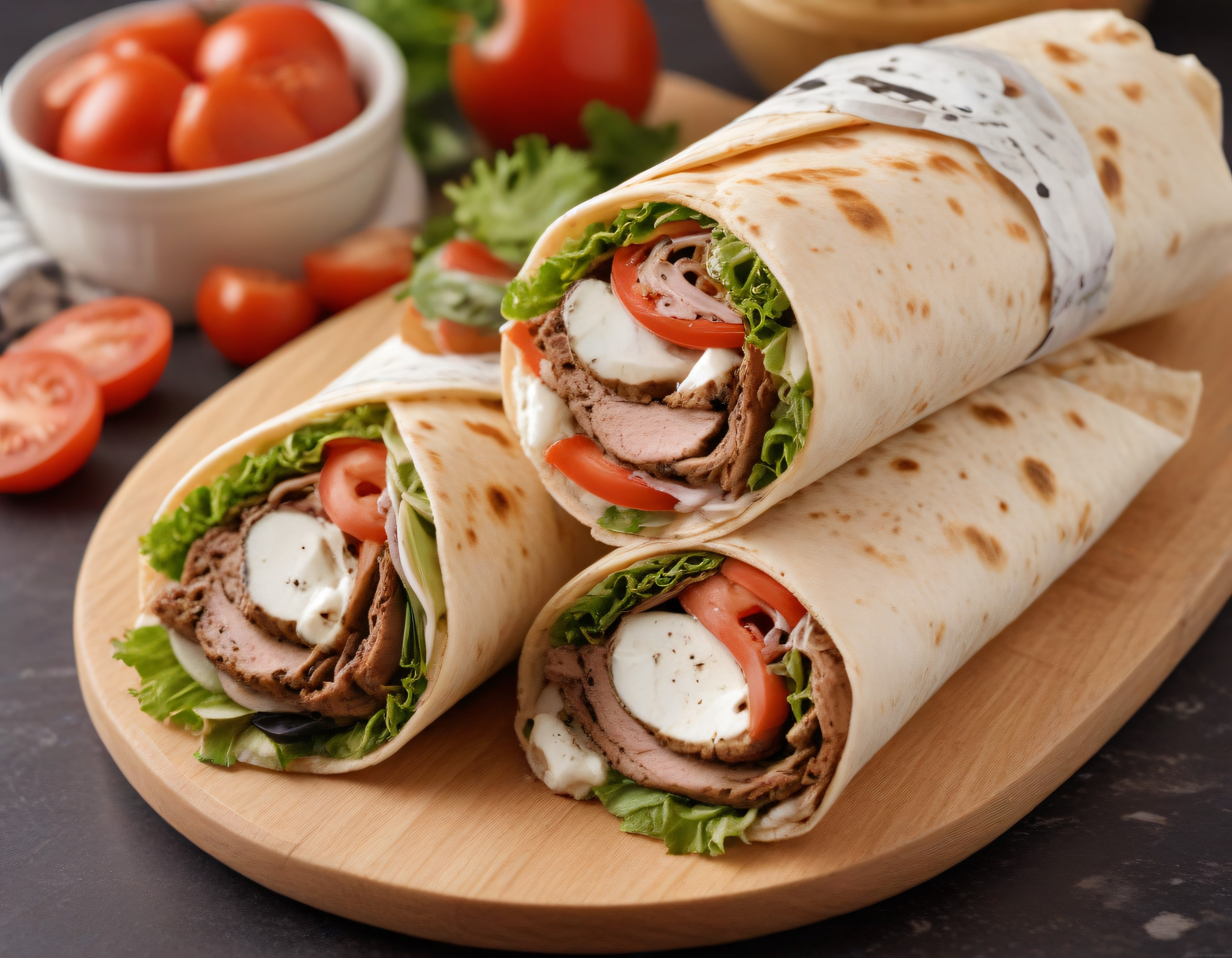 Taze Sebzeler ve Dana Etli Dürüm: Pratik ve Doyurucu Wrap Tarifi