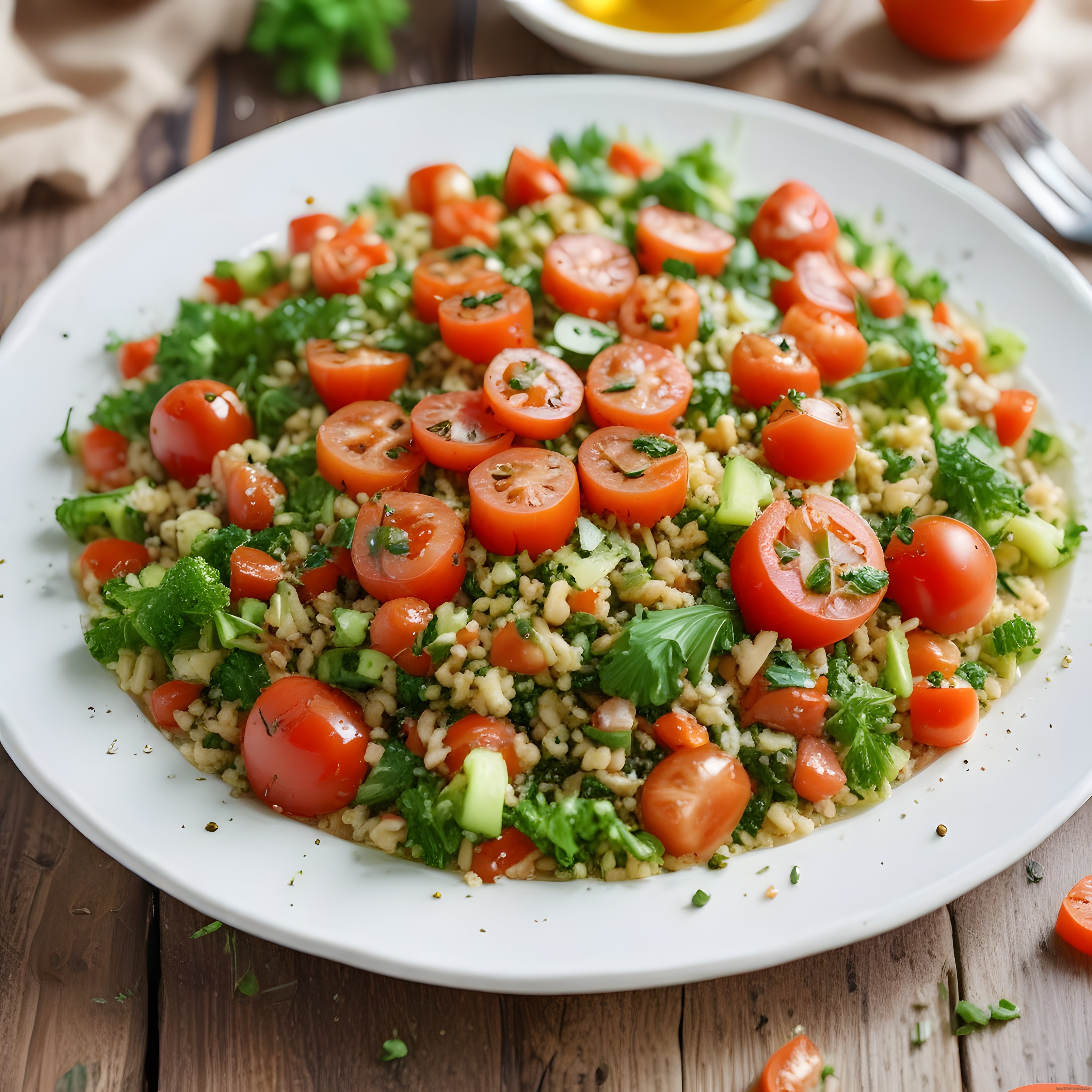 Taze Sebzeli Bulgur Salatası: Sağlıklı ve Pratik Yaz Tarifi