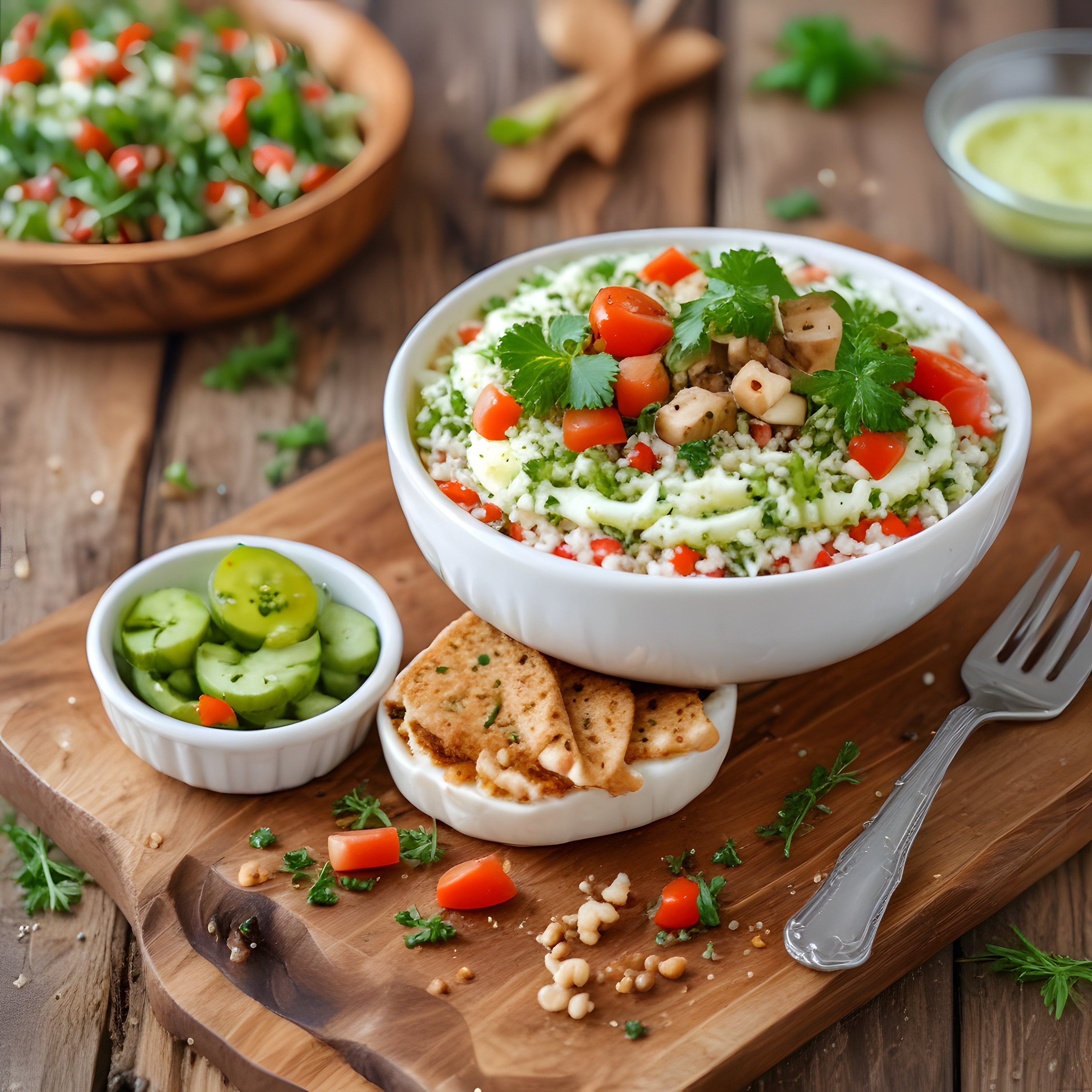 Taze Sebzeli Kuskus Salatası: Sağlıklı, Pratik ve Lezzetli Öğün Tarifi