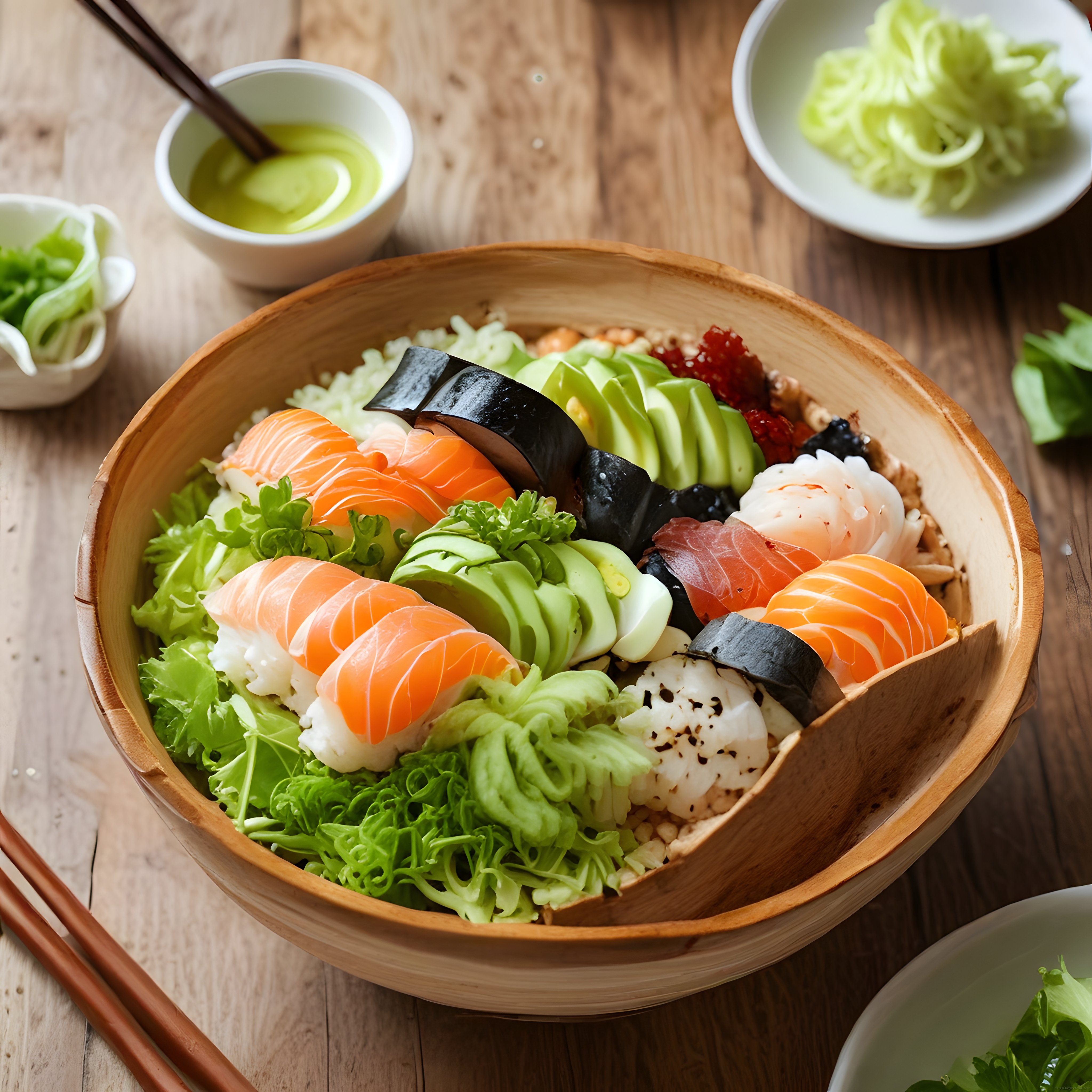 Taze Somonlu Avokadolu Poke Bowl Tarifi: Sağlıklı Japon Mutfağı