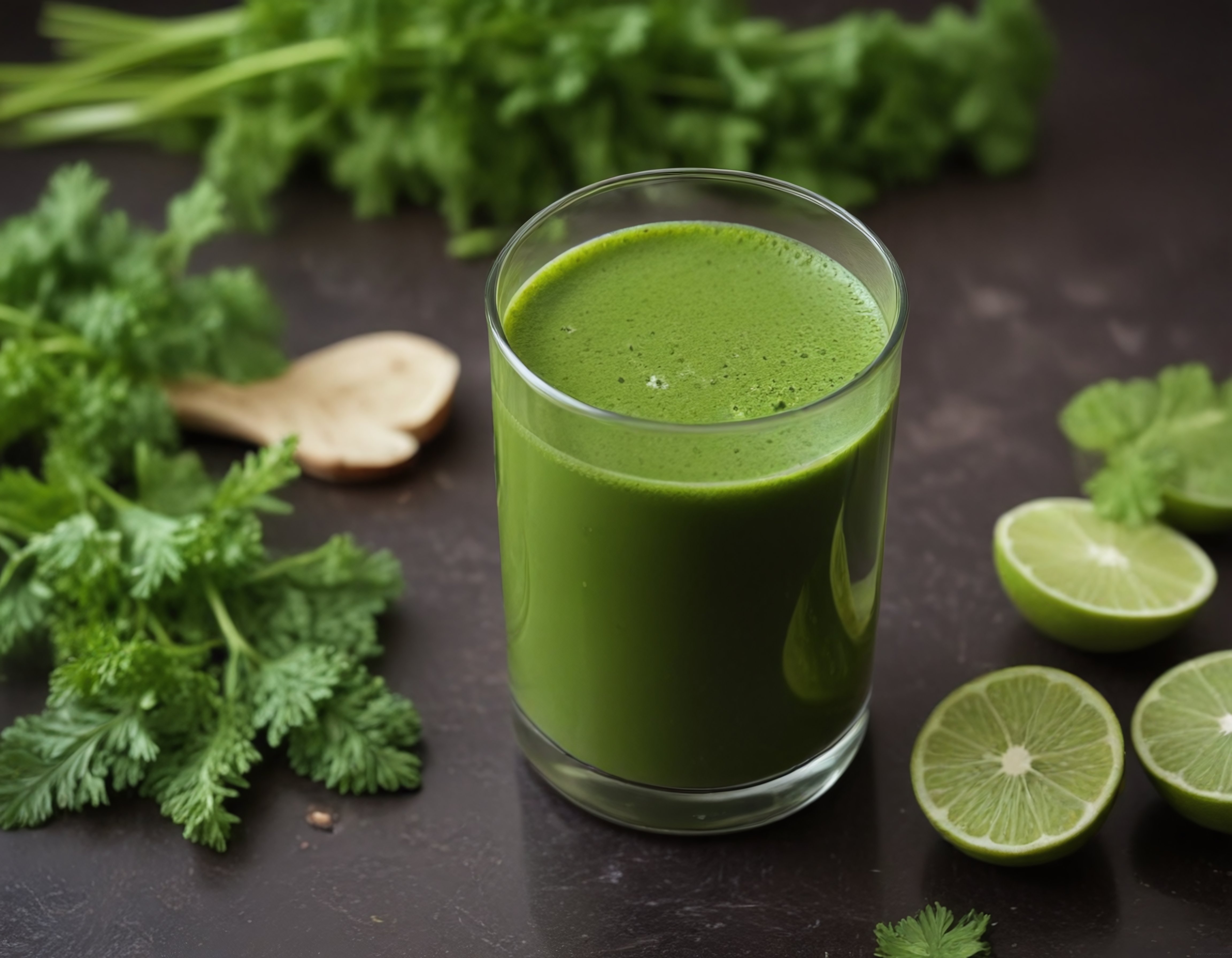 Taze Yeşil Detoks Suyu Tarifi: Limon ve Zencefilli Sağlıklı İçecek
