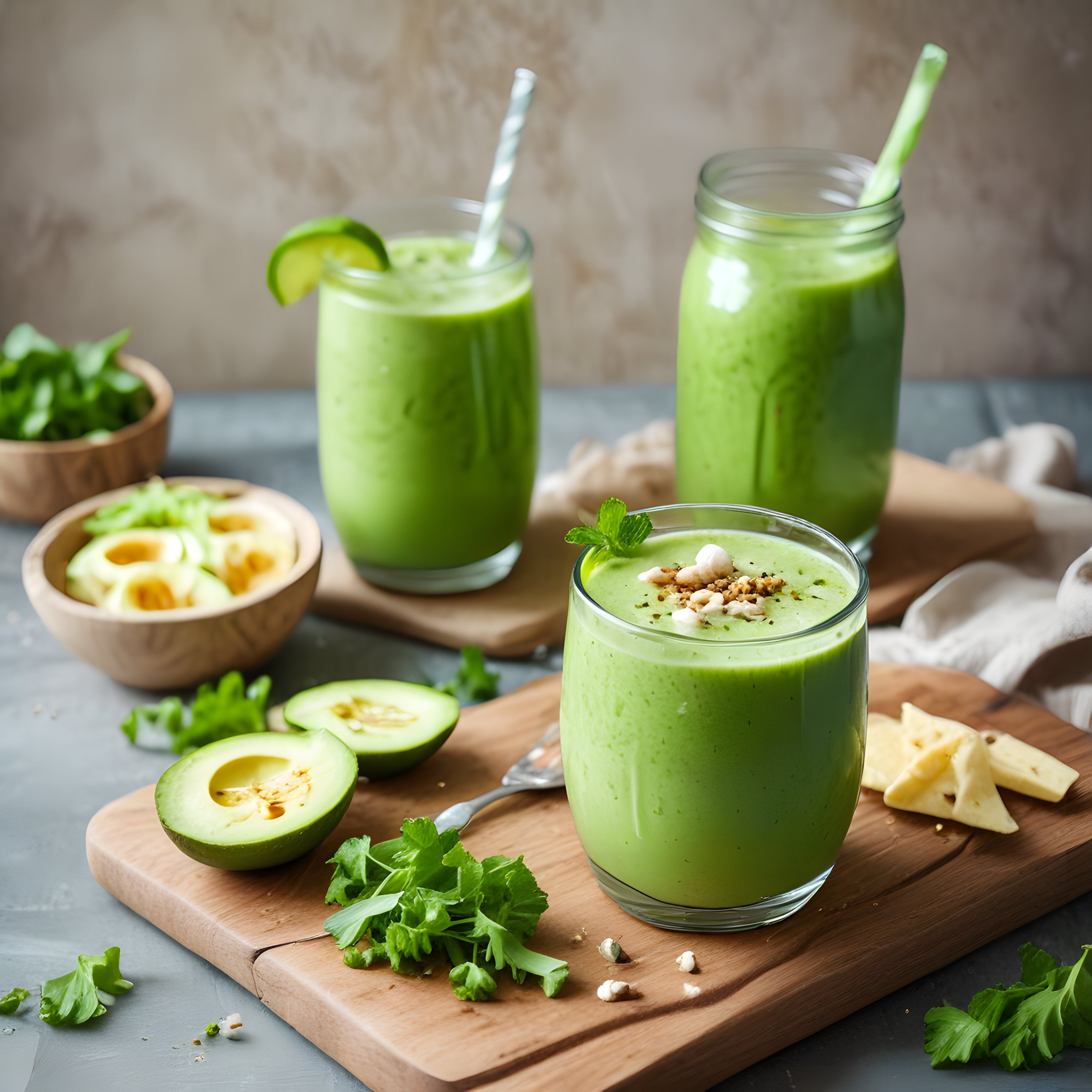 Taze yeşil smoothie tarifi: Avokadolu ve ıspanaklı detoks içeceği