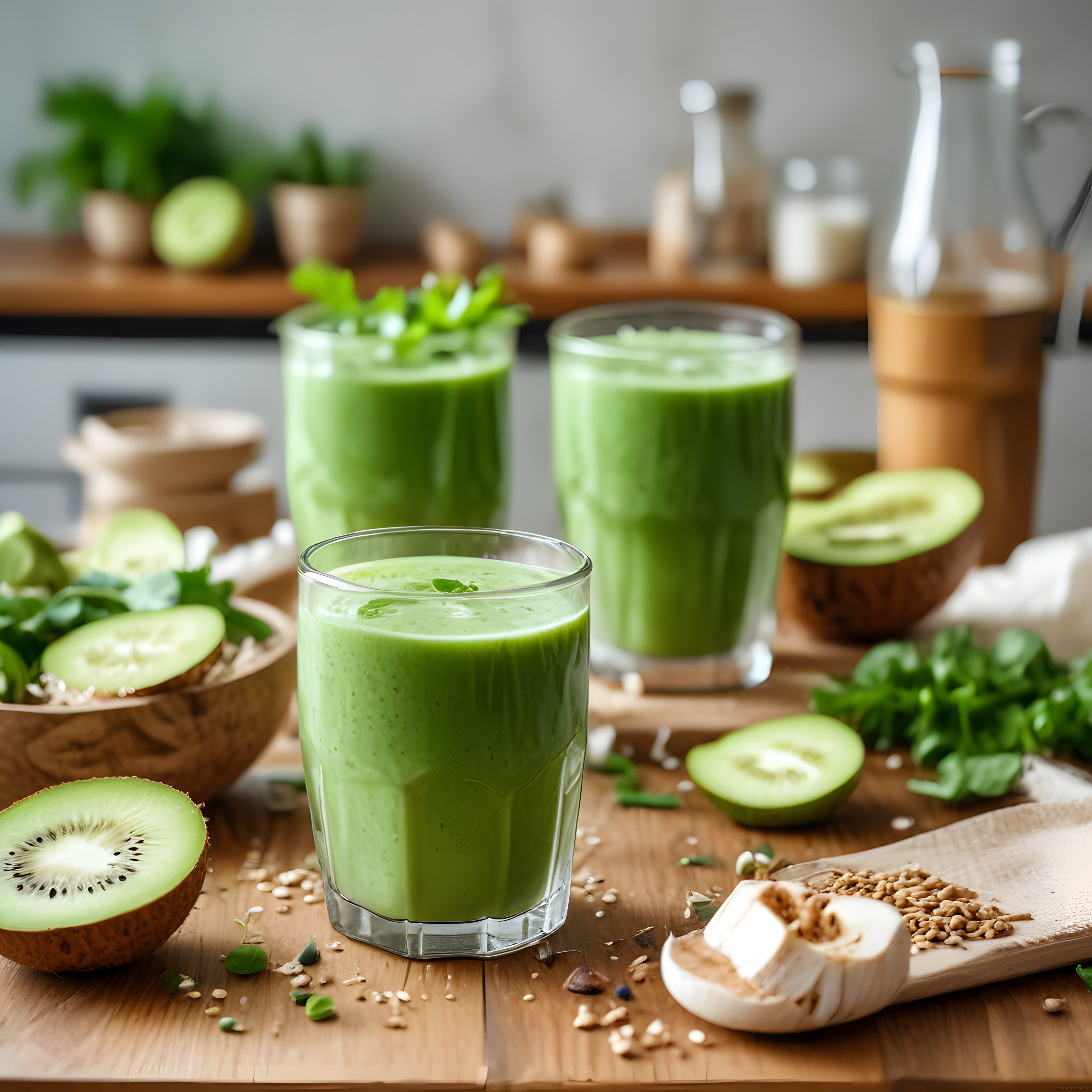 Taze Yeşil Smoothie Tarifi: Doğal Malzemelerle Enerji Veren Sağlıklı İçecek