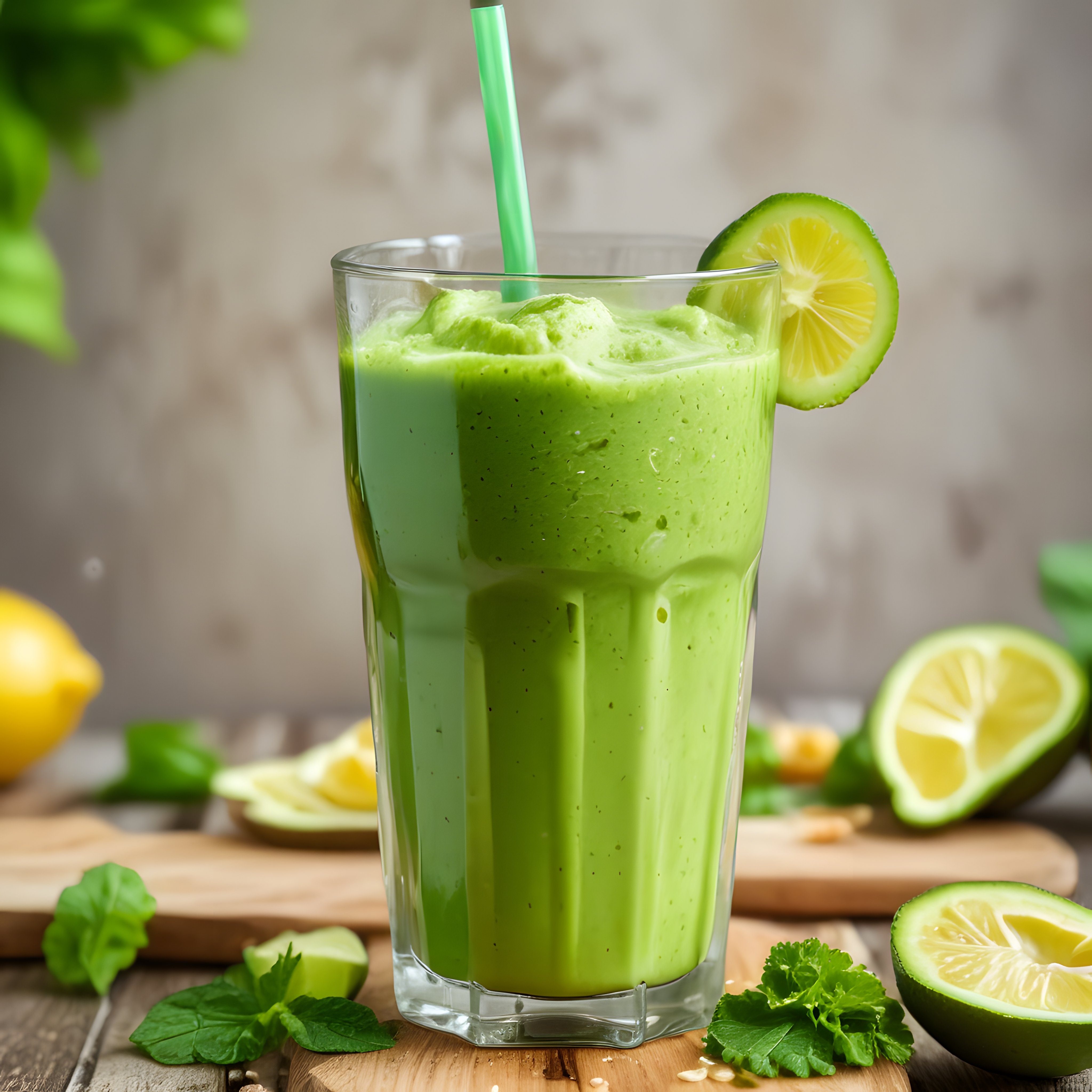 Taze yeşil smoothie tarifi: Limon ve naneli sağlıklı detoks içeceği