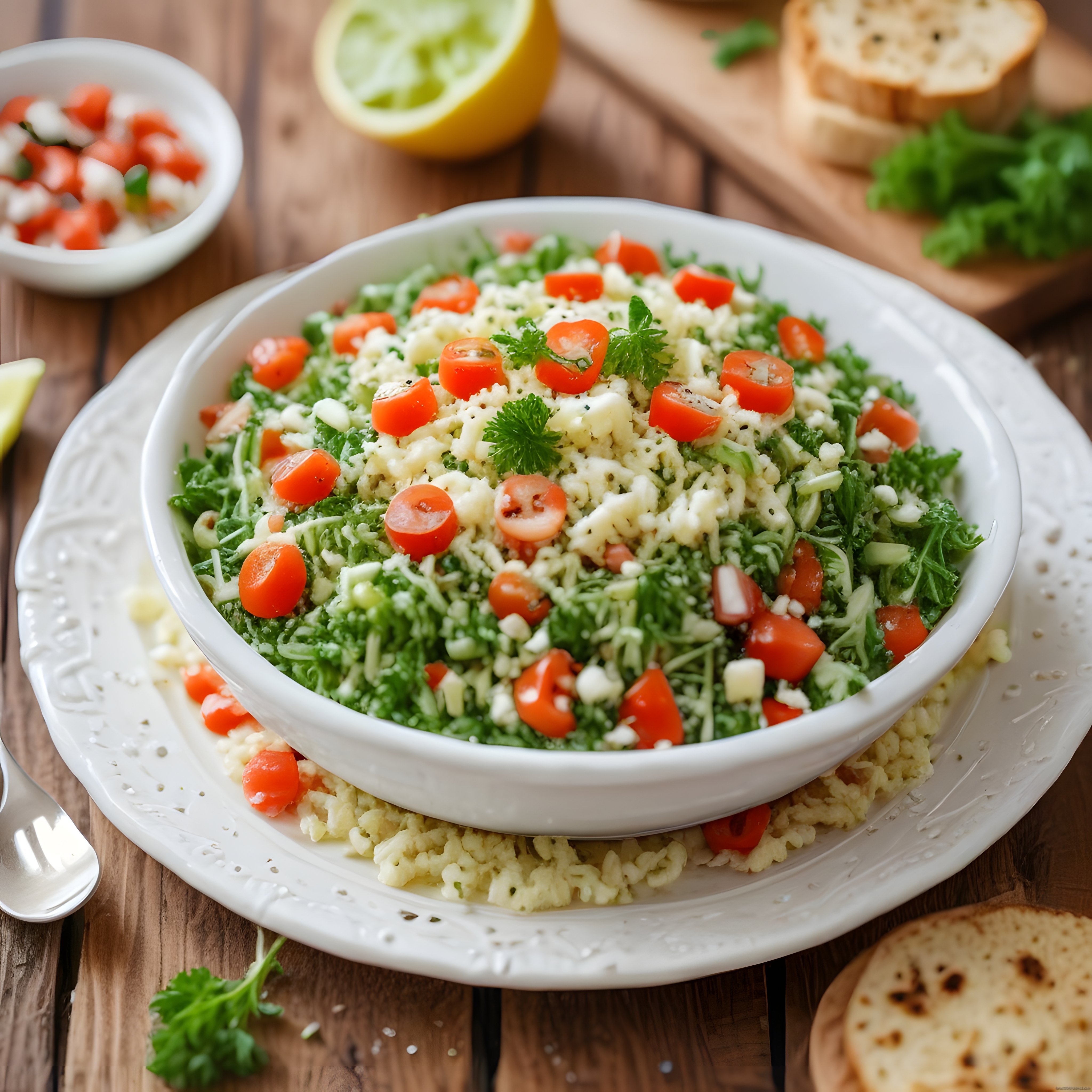 Taze Yeşilliklerle Hazırlanan Tabule Salatası Tarifi ve Sunum Önerileri