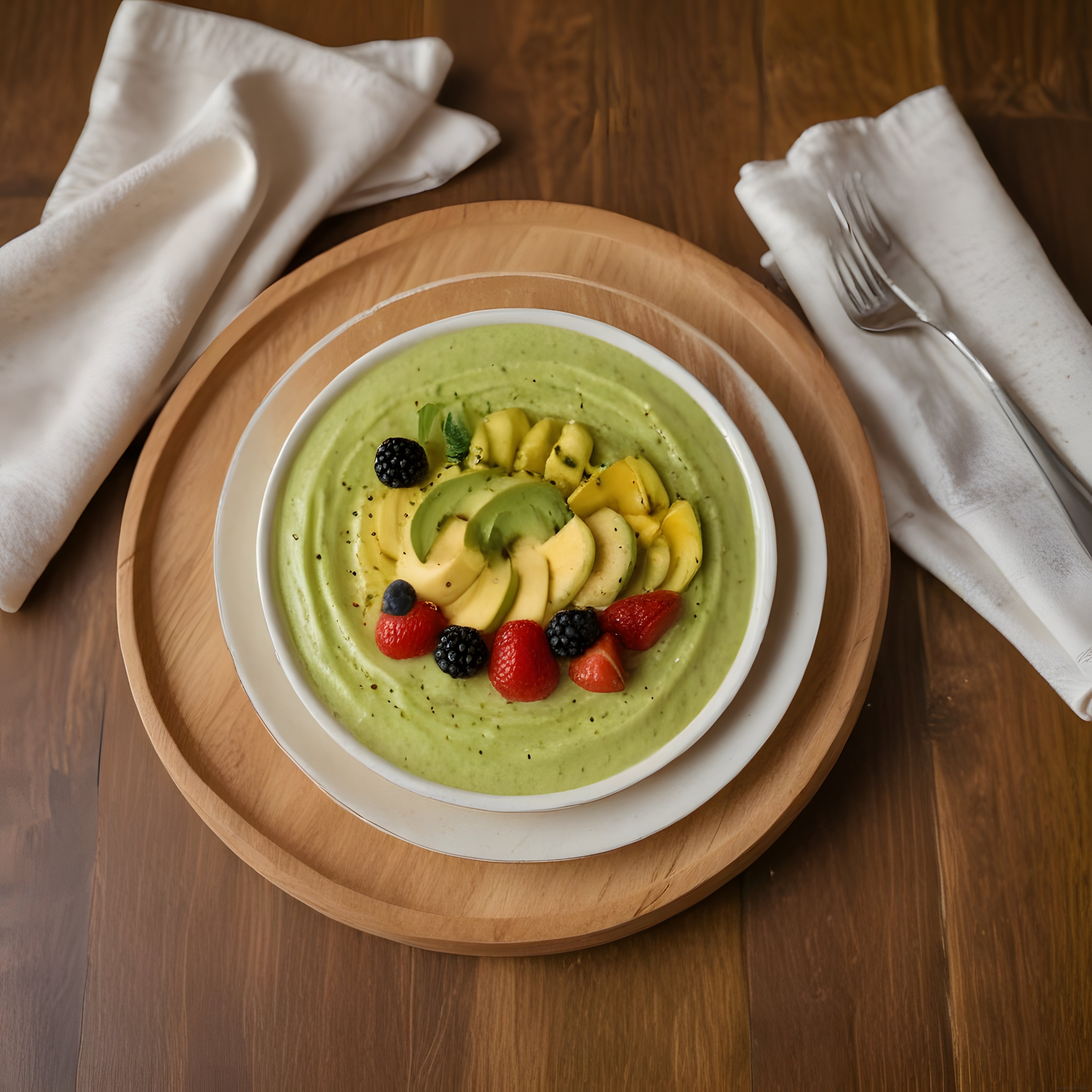 Tropikal Meyveli Avokadolu Smoothie Bowl ile Sağlıklı Kahvaltı
