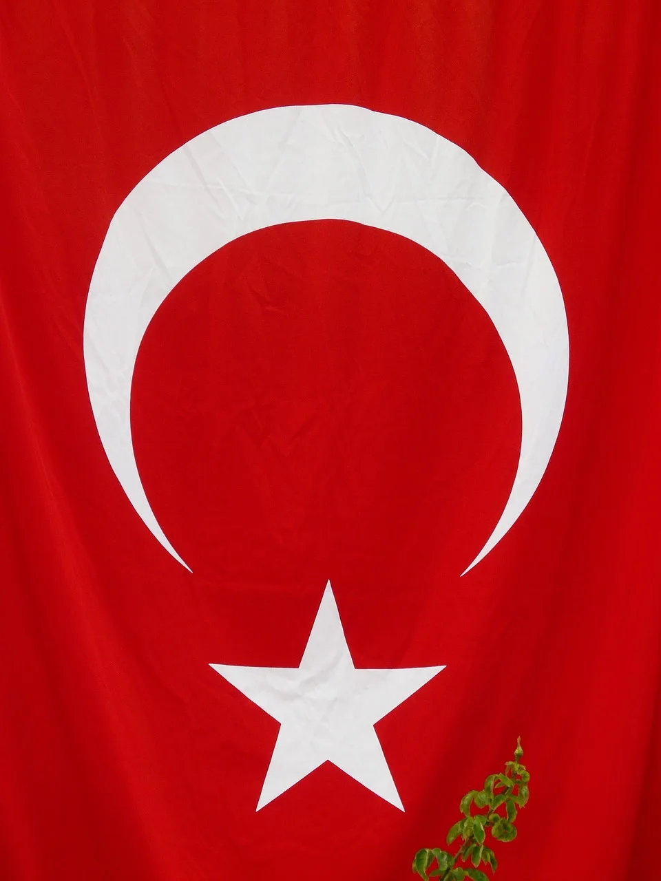 Türk bayrağı kırmızı beyaz ay yıldız banner