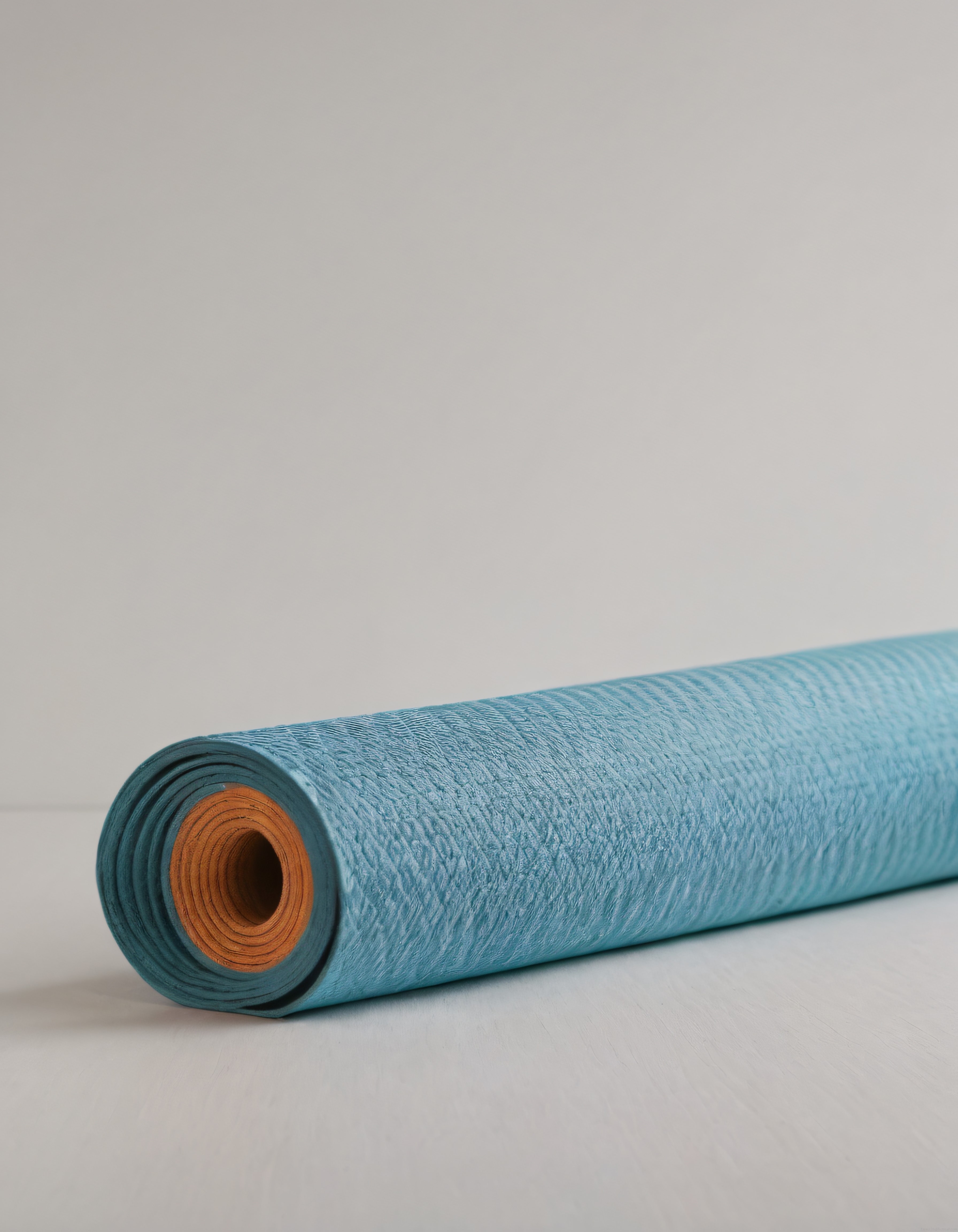 Turkuaz Yoga Matı: Minimalist Dekor ve Rahat Egzersiz Minderi