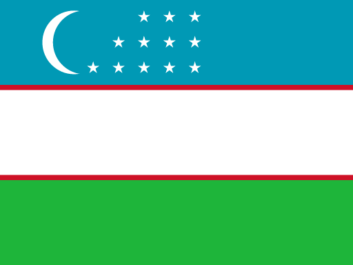 Özbekistan bayrağı