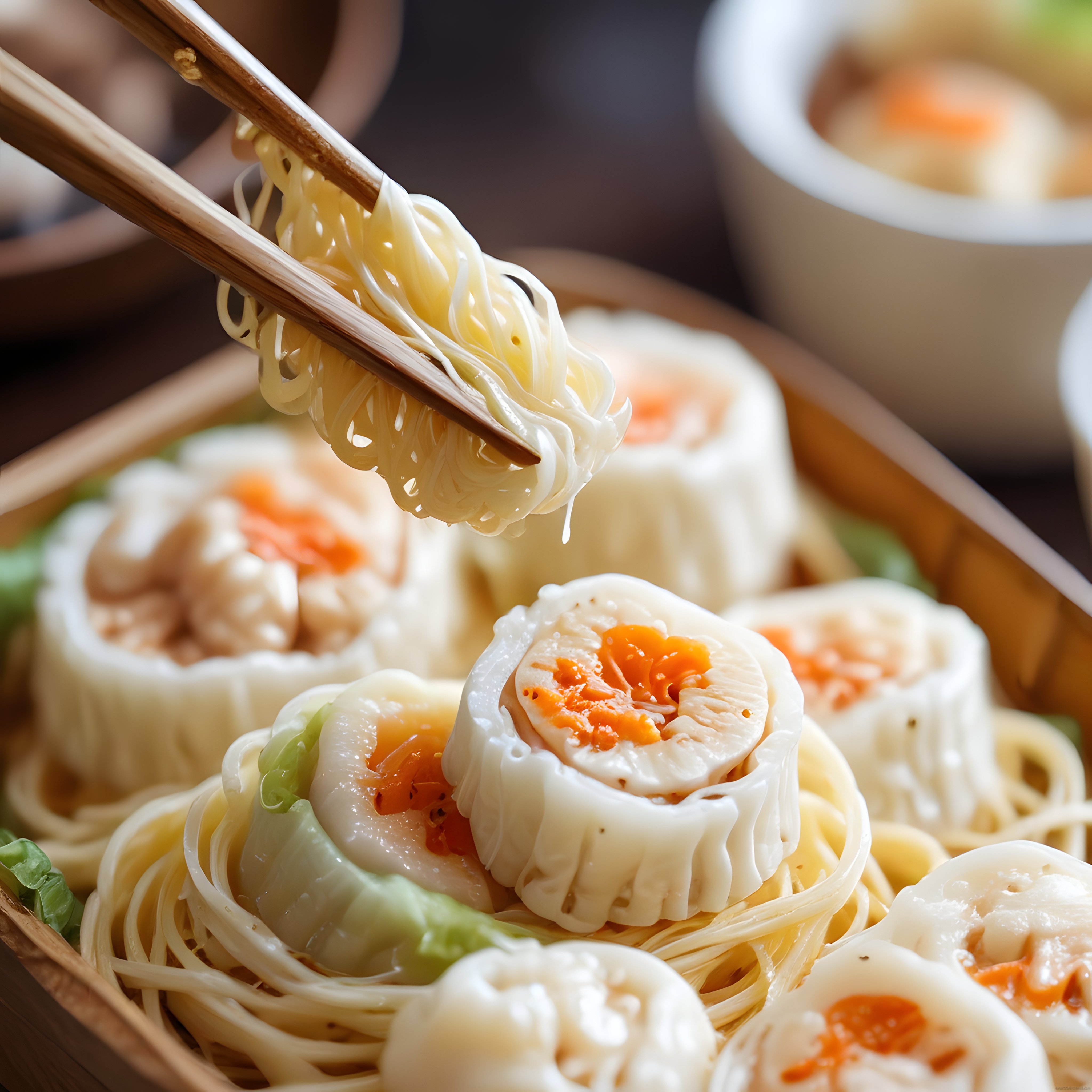 Uzak Doğu Mutfağının Geleneksel Tadı: Bambu Buharda Dim Sum ve Erişte