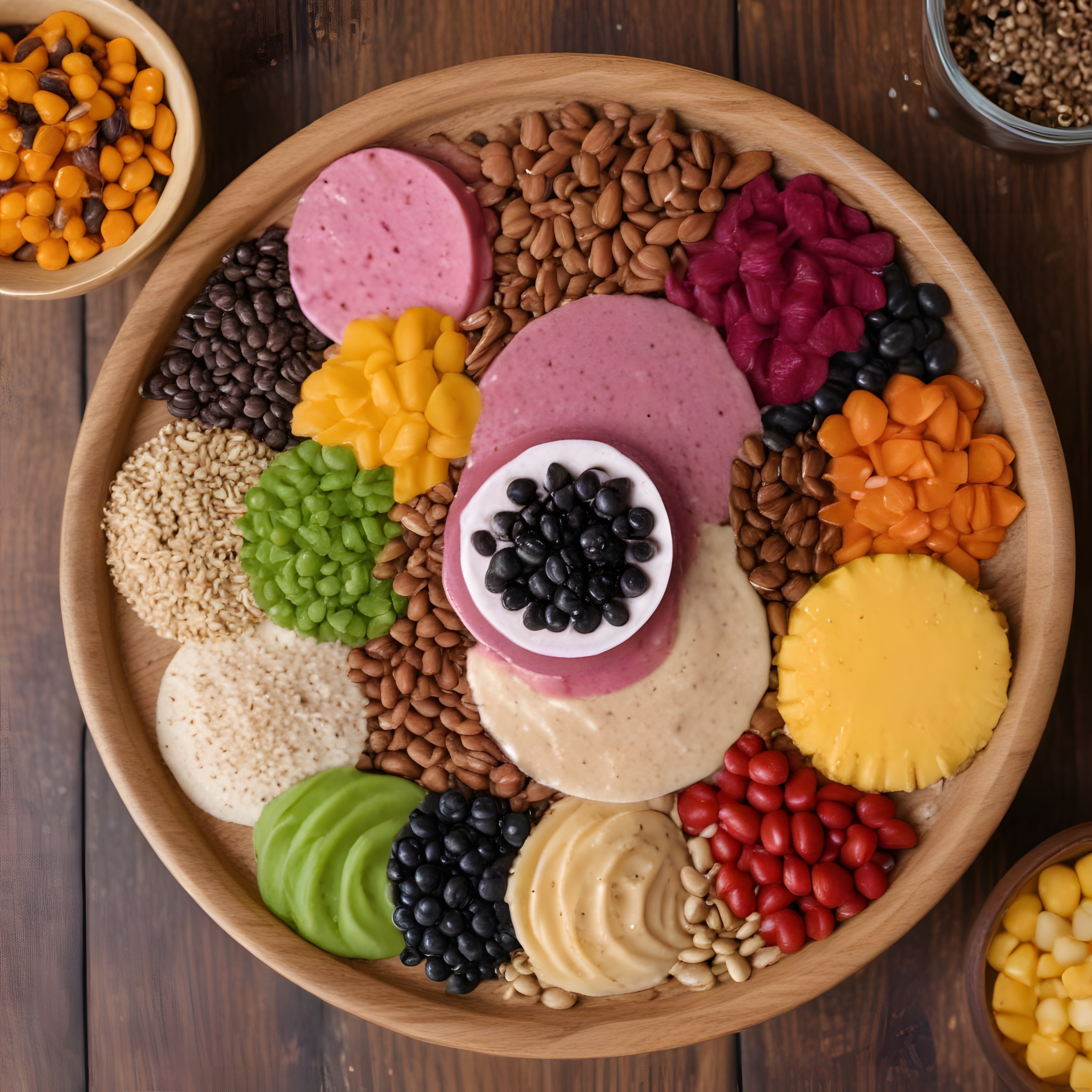 Vegan Smoothie Bowl Tarifi: Ahşap Kasede Sağlıklı ve Renkli Kahvaltı
