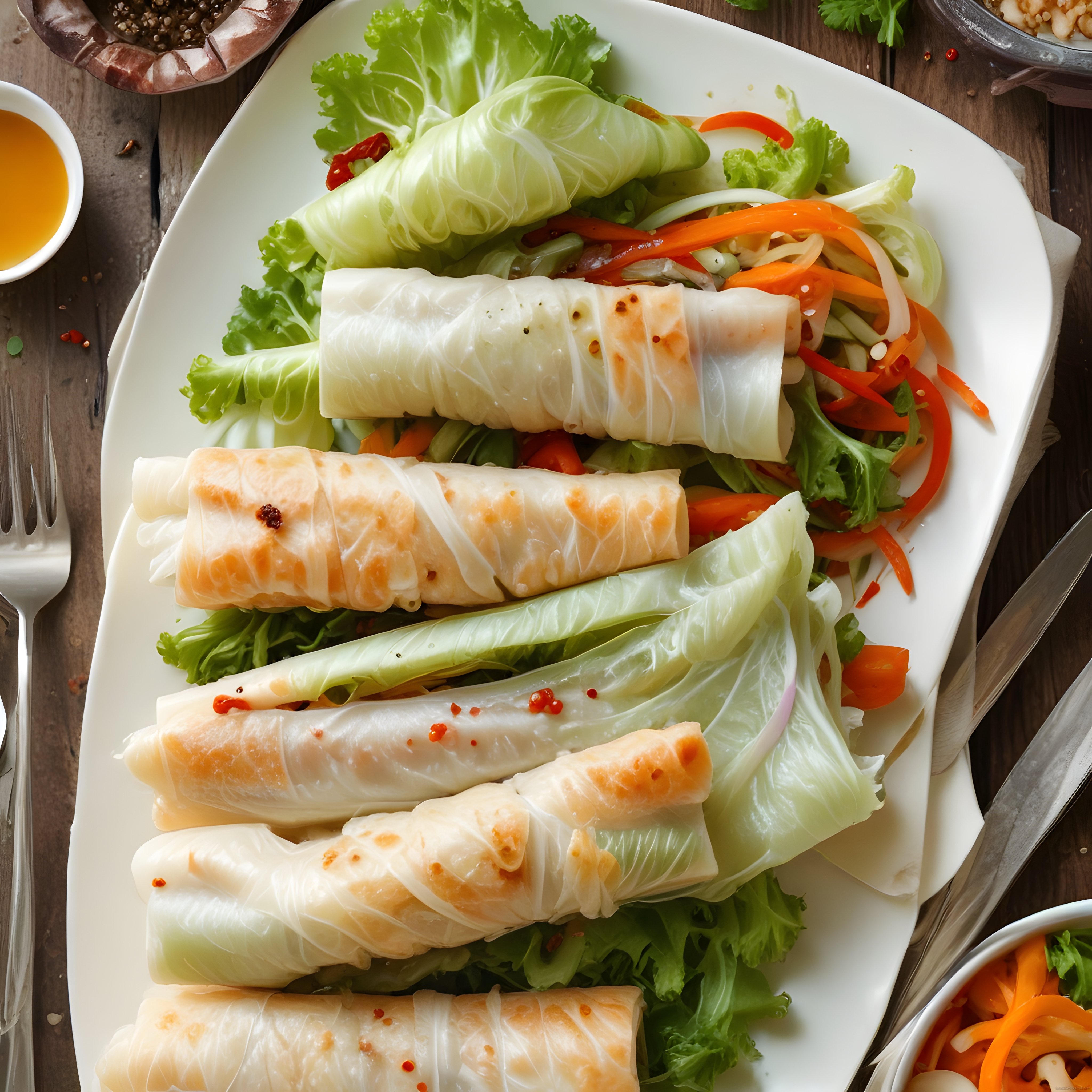 Vietnam bahar ruloları: Karidesli ve sebzeli sağlıklı atıştırmalık tarifi