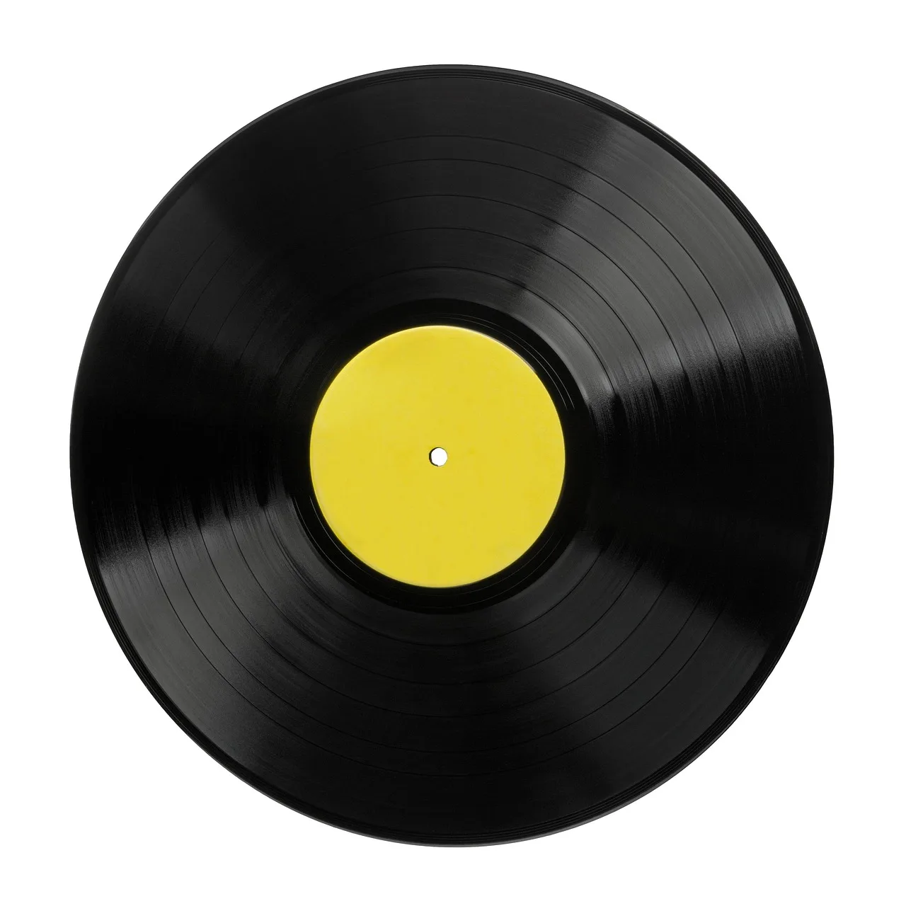 Vinil plak döndürme fotoğrafı - retro müzik