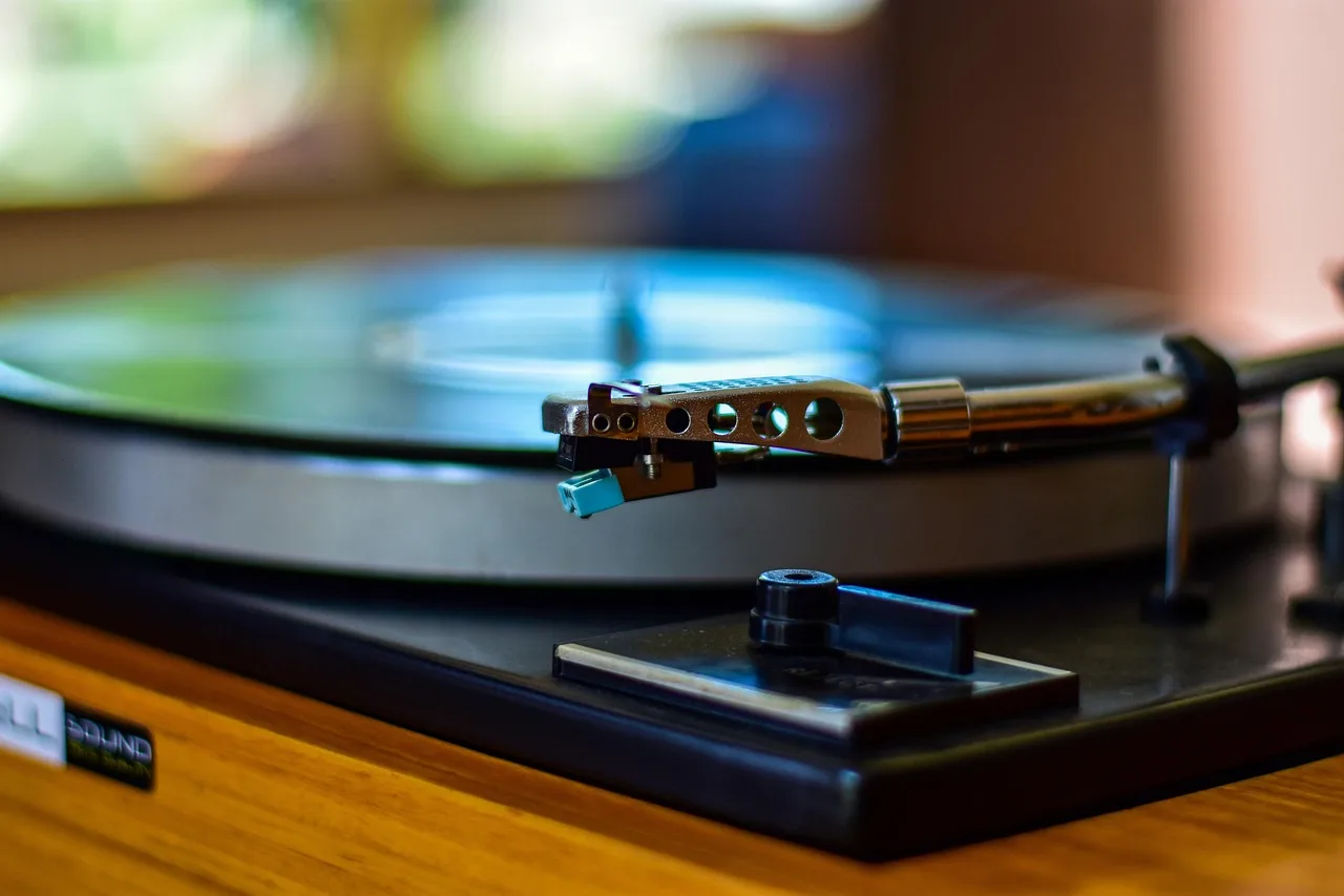 Vinil plak retro tarzı - antik dokunuş