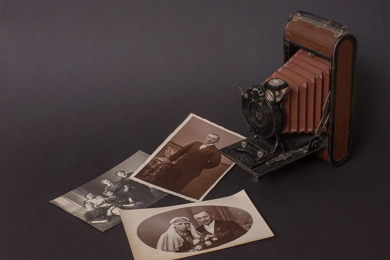 Vintage fotoğraf makinesi - nostaljik anılar
