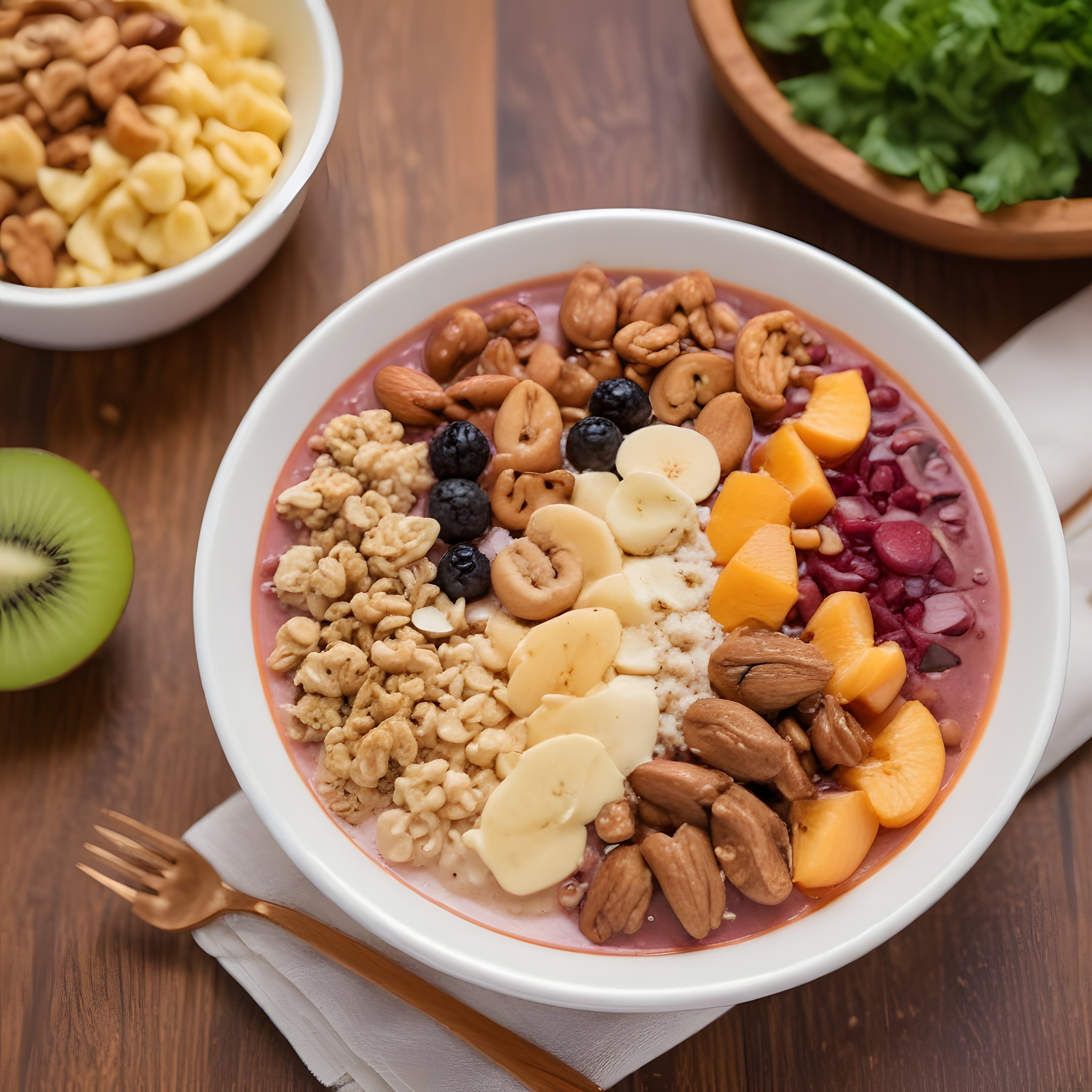 Yaban Mersini ve Muzlu Ev Yapımı Açaî Bowl: Sağlıklı ve Lezzetli Kahvaltı