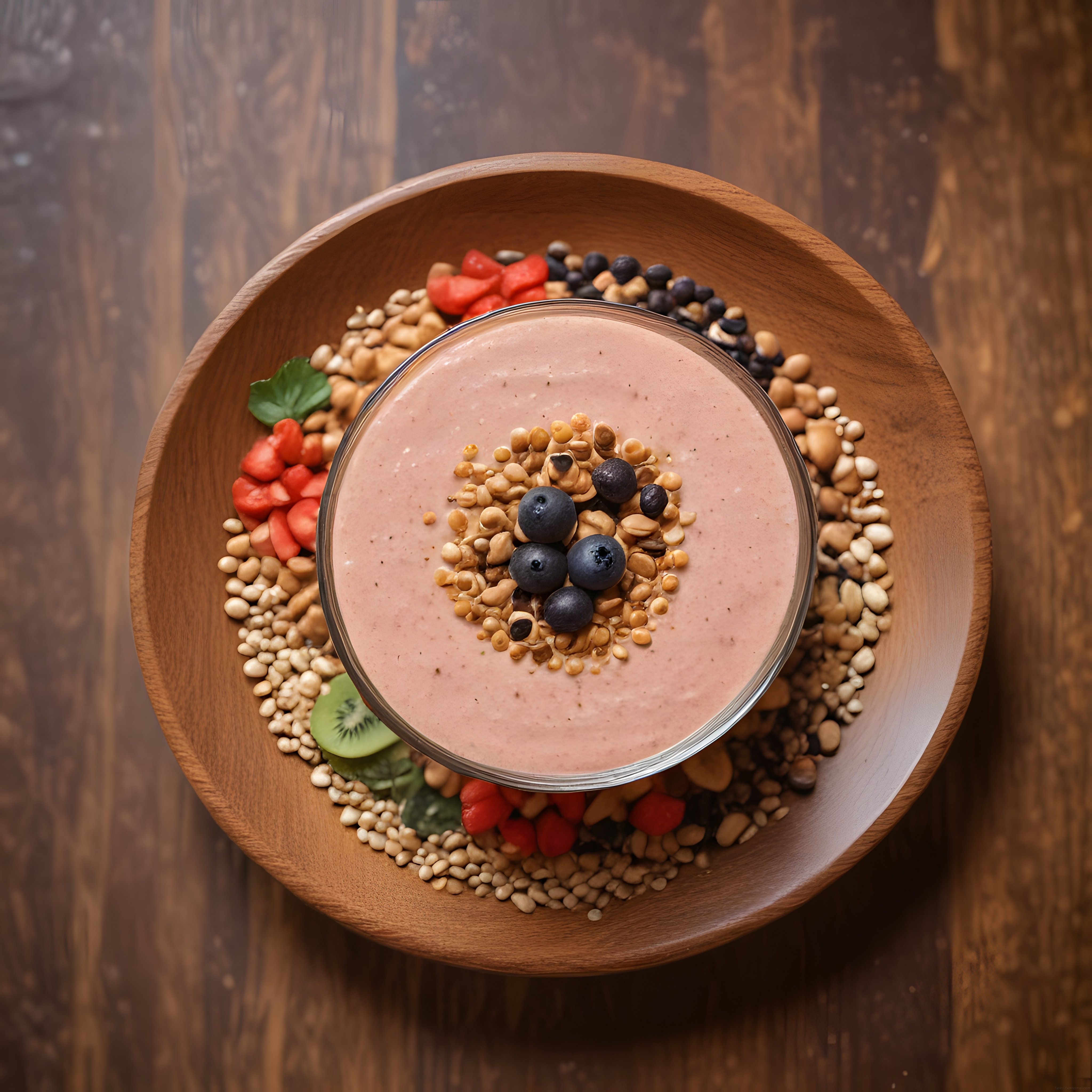 Yaban Mersinli Çilekli Smoothie Bowl: Besleyici ve Renkli Kahvaltı Alternatifi