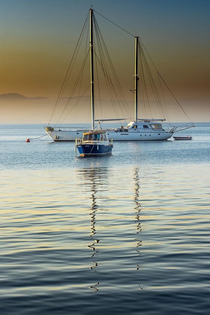 Yacht gezisi İstanbul marinası - yaz tatili manzarası