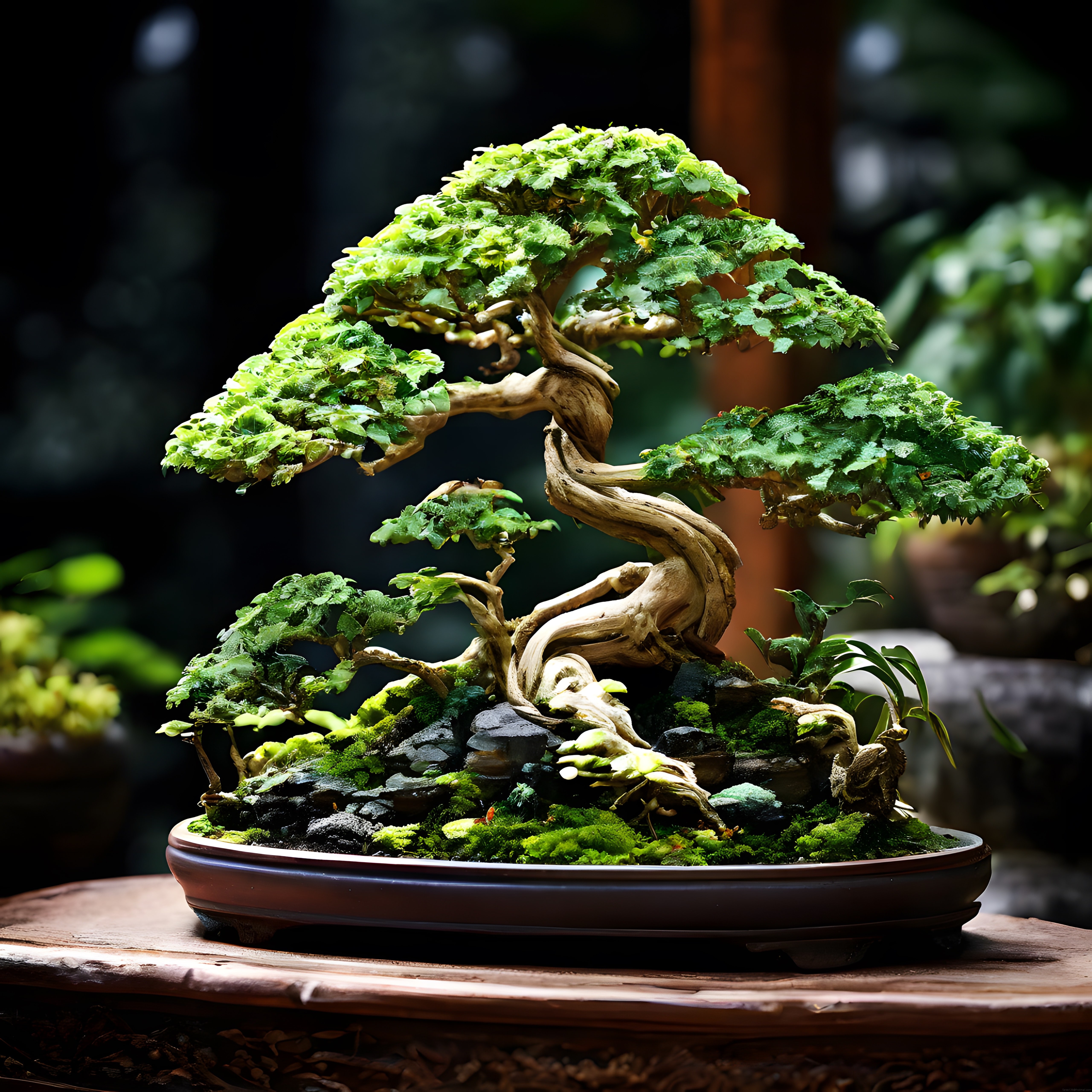 Yaşayan Heykel: Geleneksel Bonsai Sanatının İncelikli Detayları ve Doğal Güzelliği