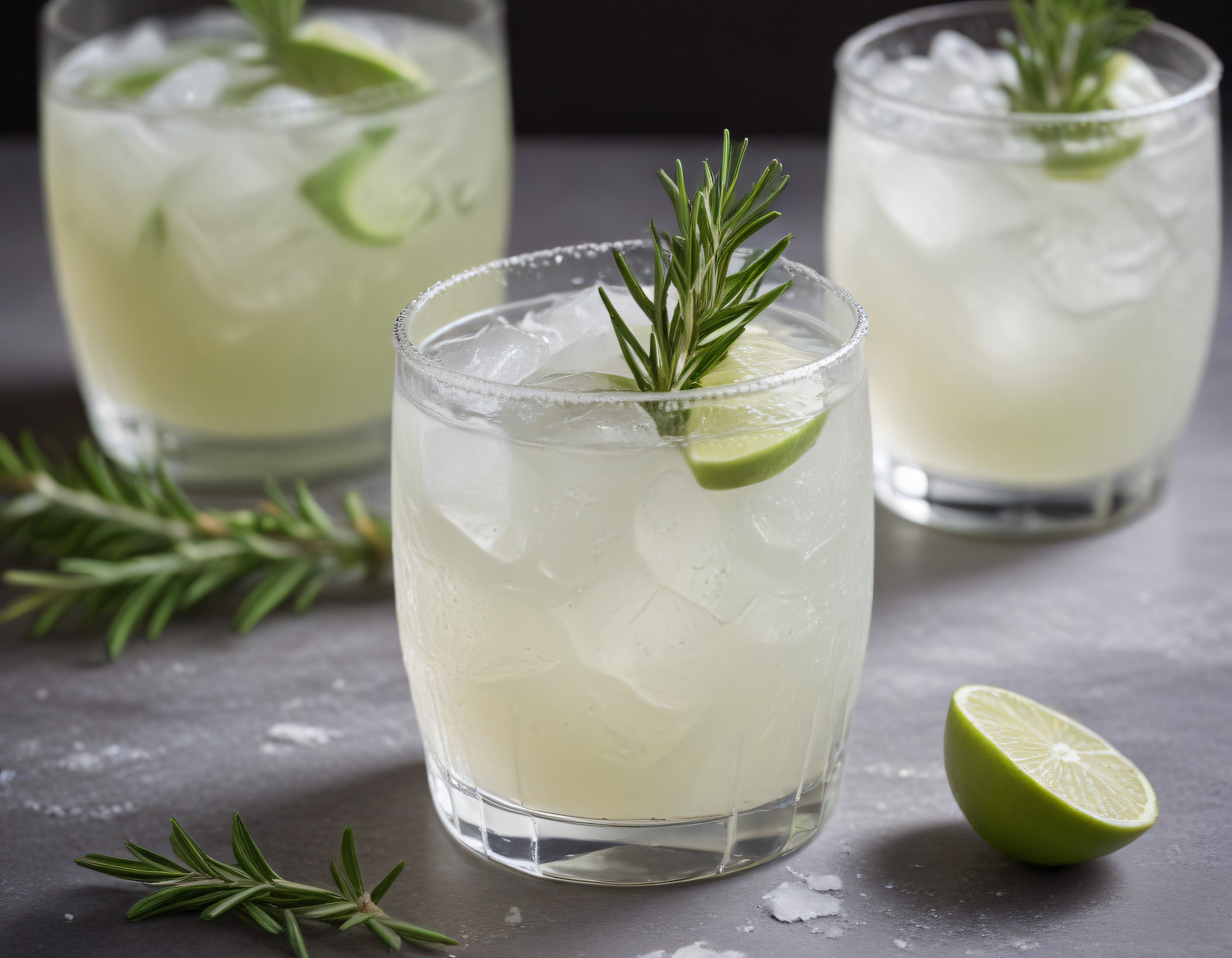 yaz akşamlarına özel buzlu bardakta biberiyeli limonlu ferahlatıcı kokteyl