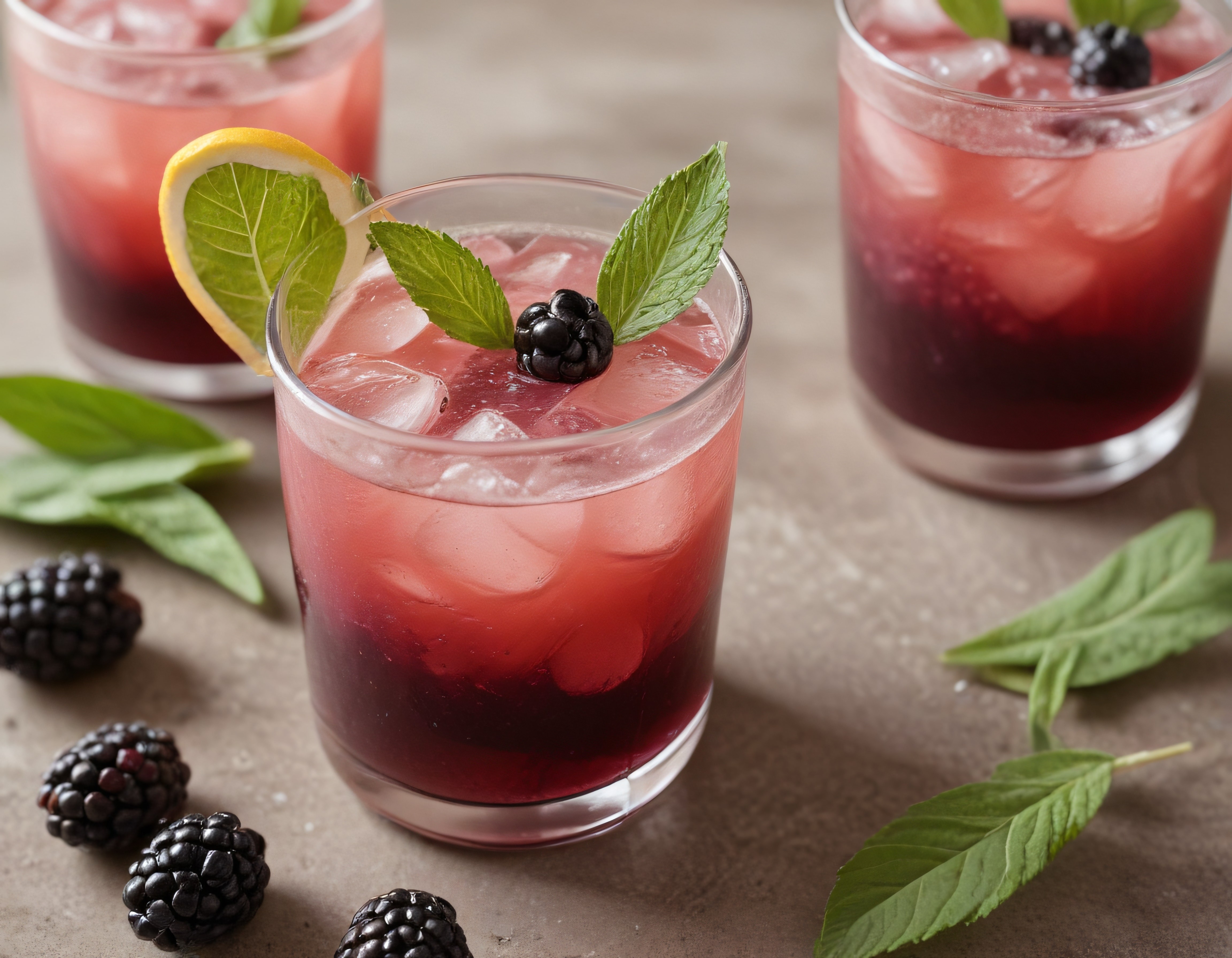 Yaz Günlerine Özel Böğürtlen ve Naneli Serinletici Limonata Tarifi