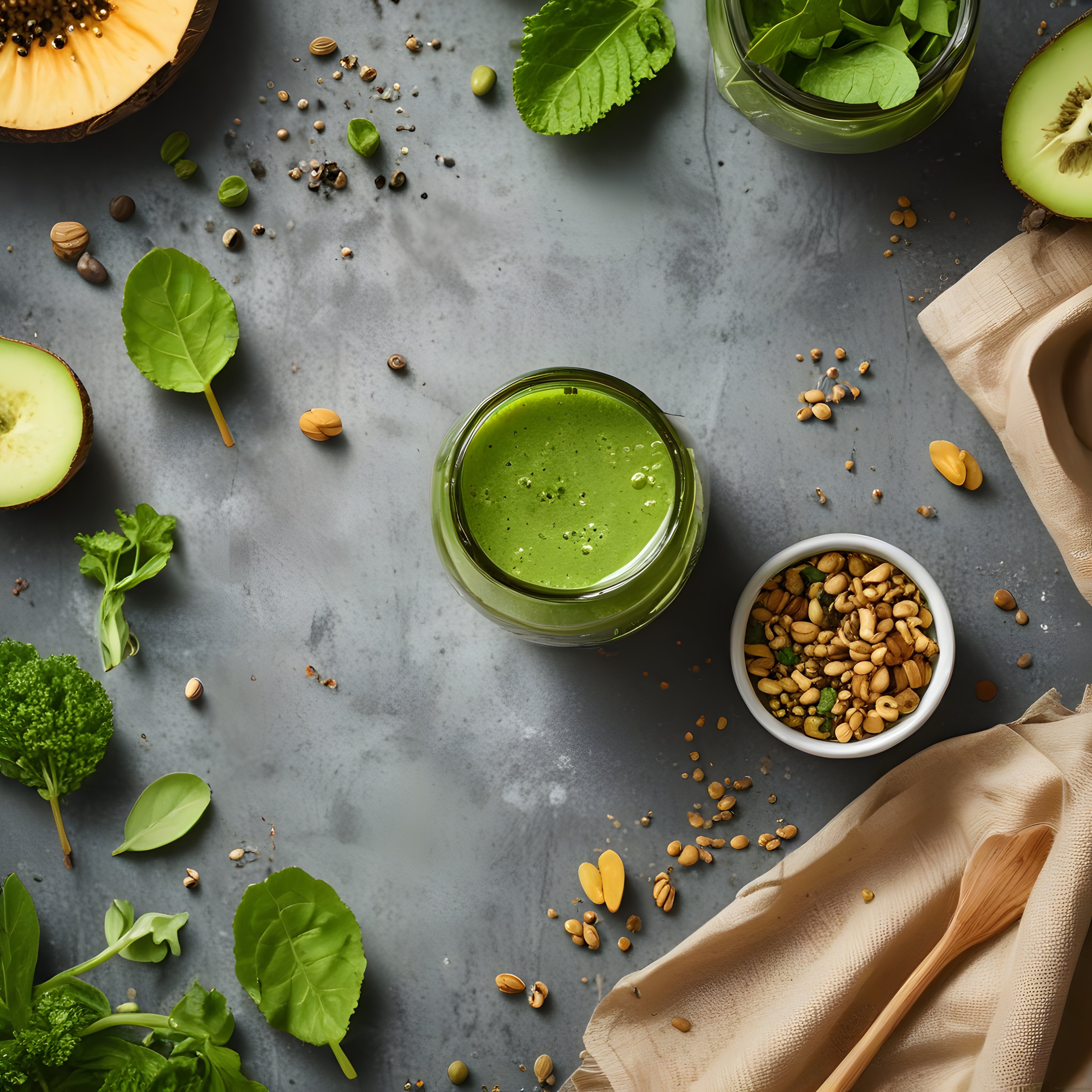 Yeşil Detoks Smoothie Tarifi: Avokadolu ve Ispanaklı Sağlıklı İçecek
