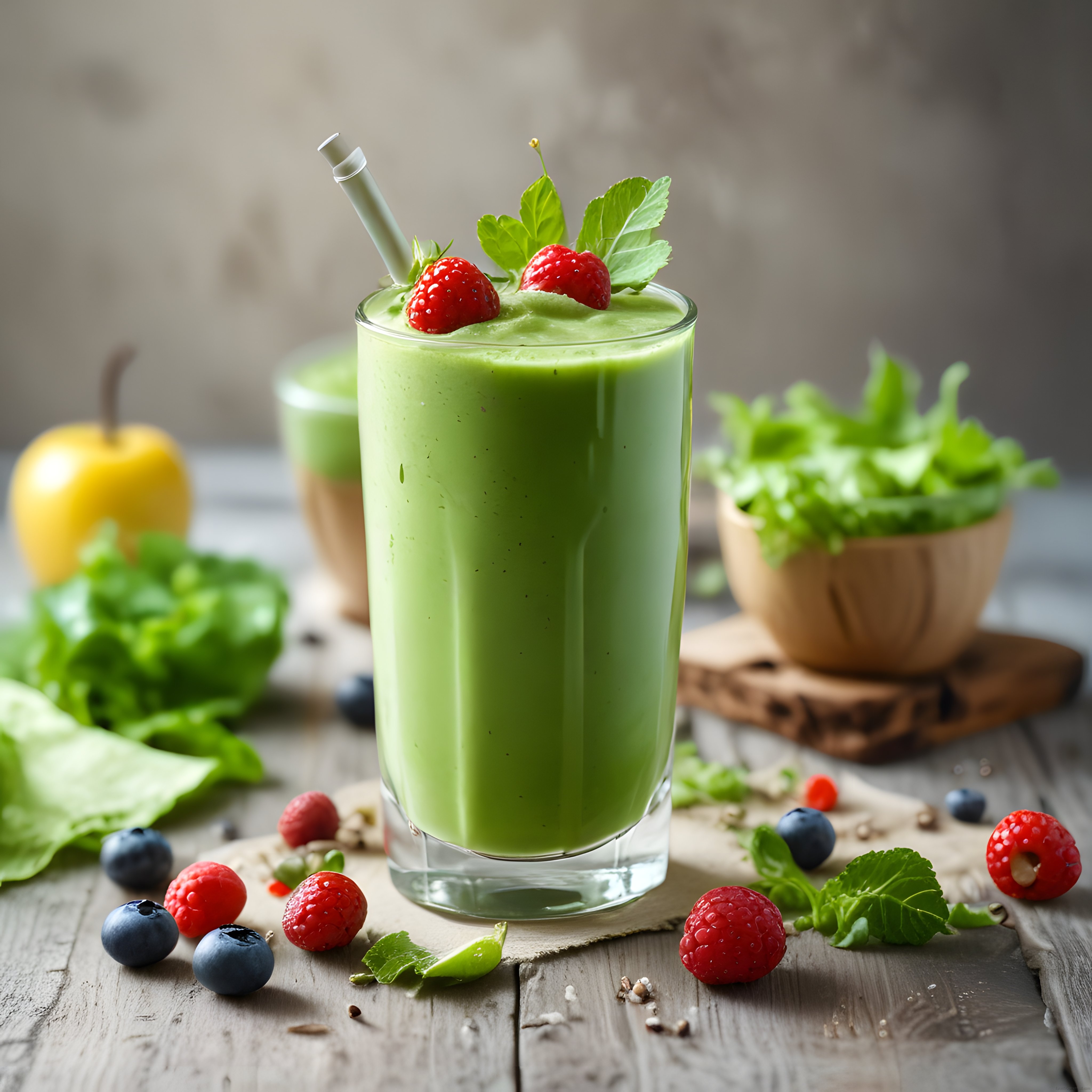 Yeşil Detoks Smoothie Tarifi: Orman Meyveli Sağlıklı İçeceği