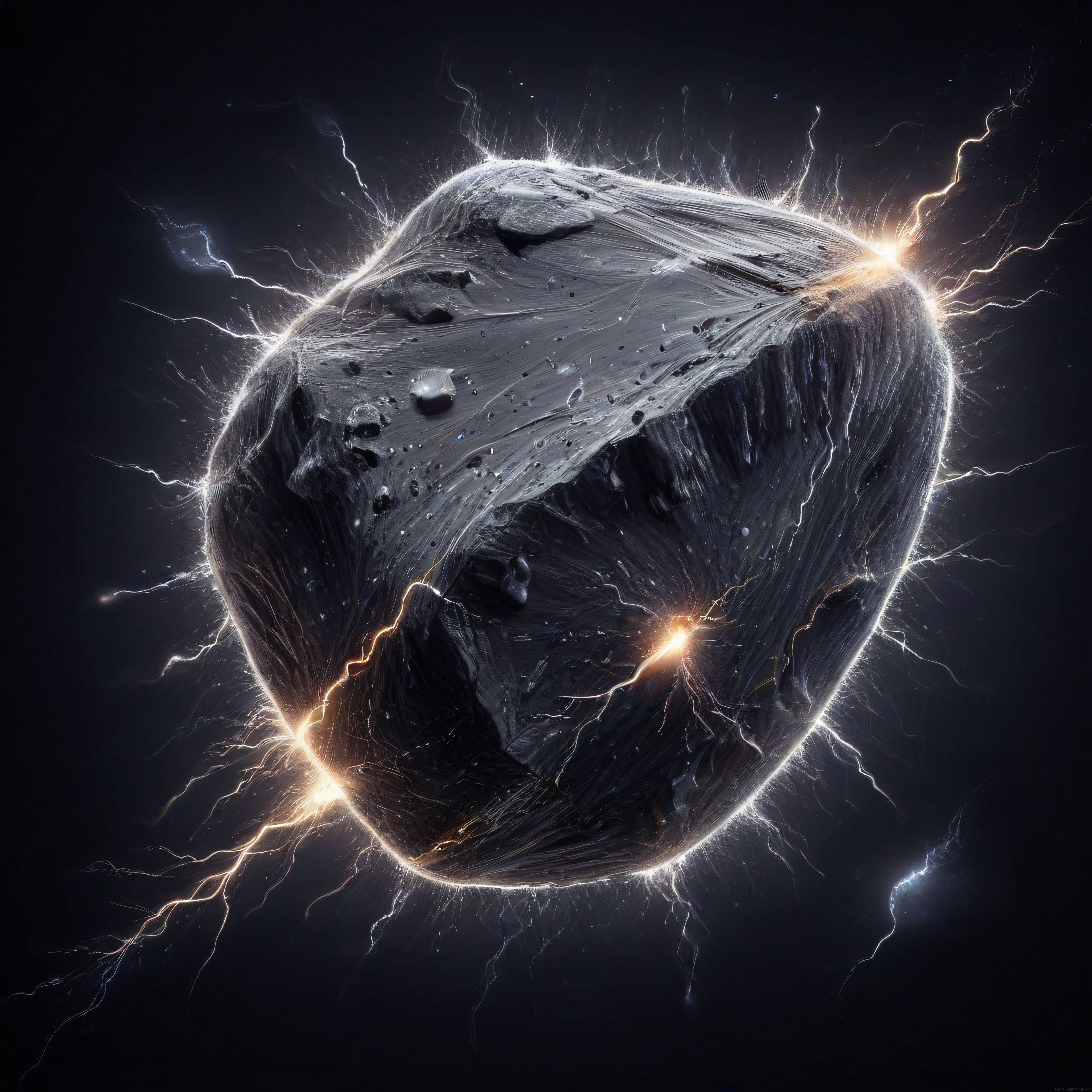 Yıldırımlarla Kaplı Gizemli Asteroit ve Kozmik Enerji Patlamaları