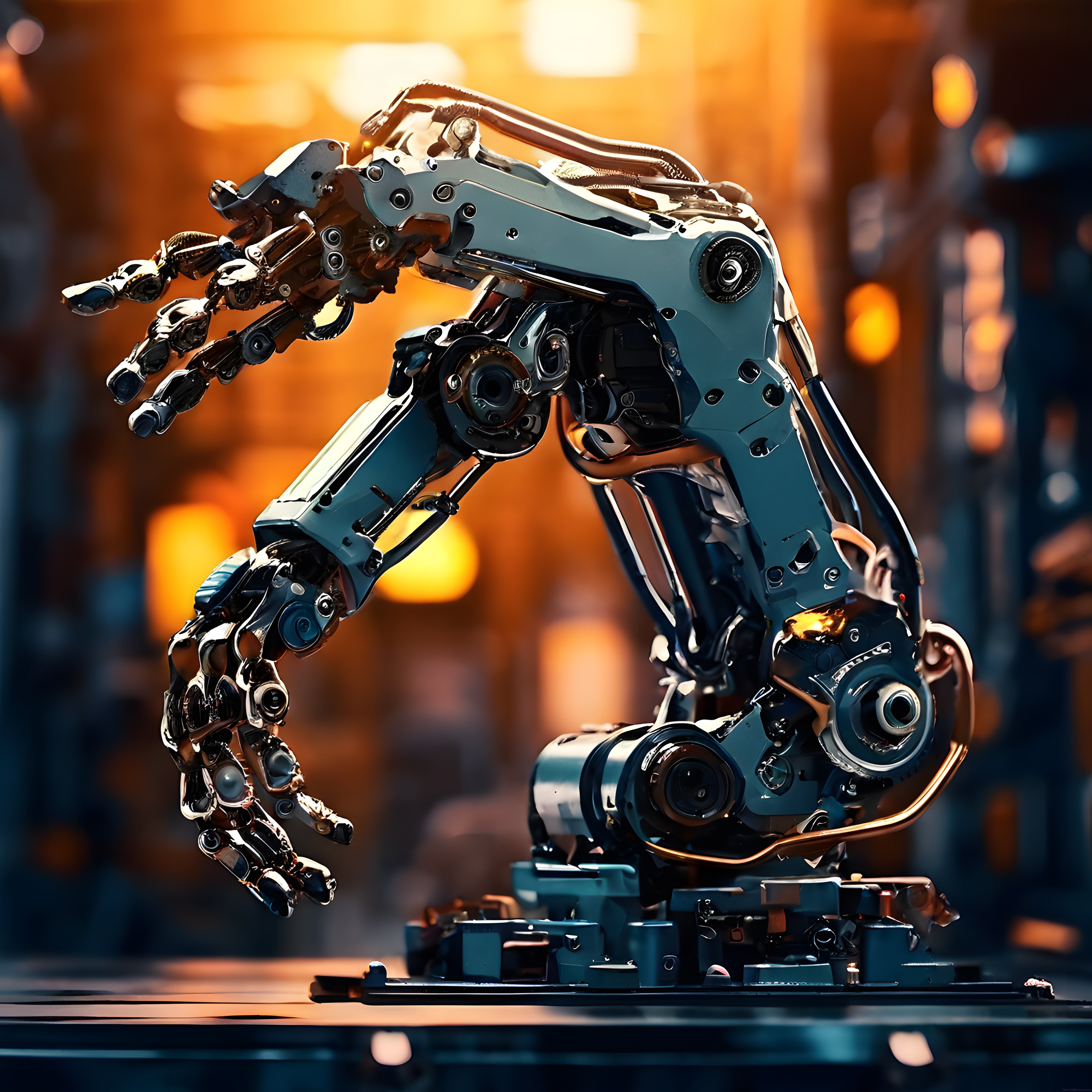 Yüksek Hassasiyetli Endüstriyel Robot Kol: Modern Otomasyon ve Mekatronik